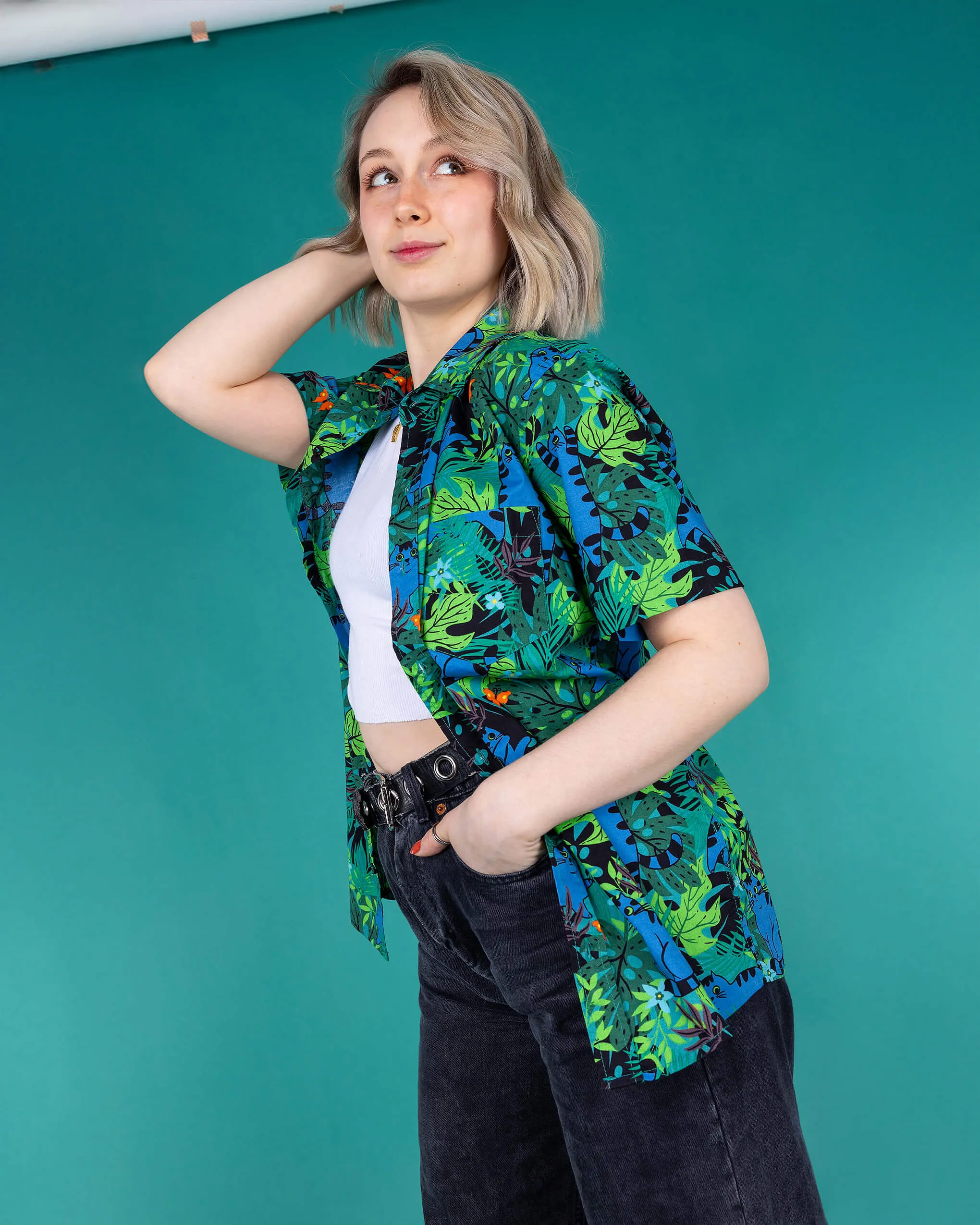 Jungle Cats Short Sleeve Shirt