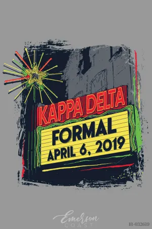 Kappa Delta Louisiana Tech University Spring Formal T-shirt