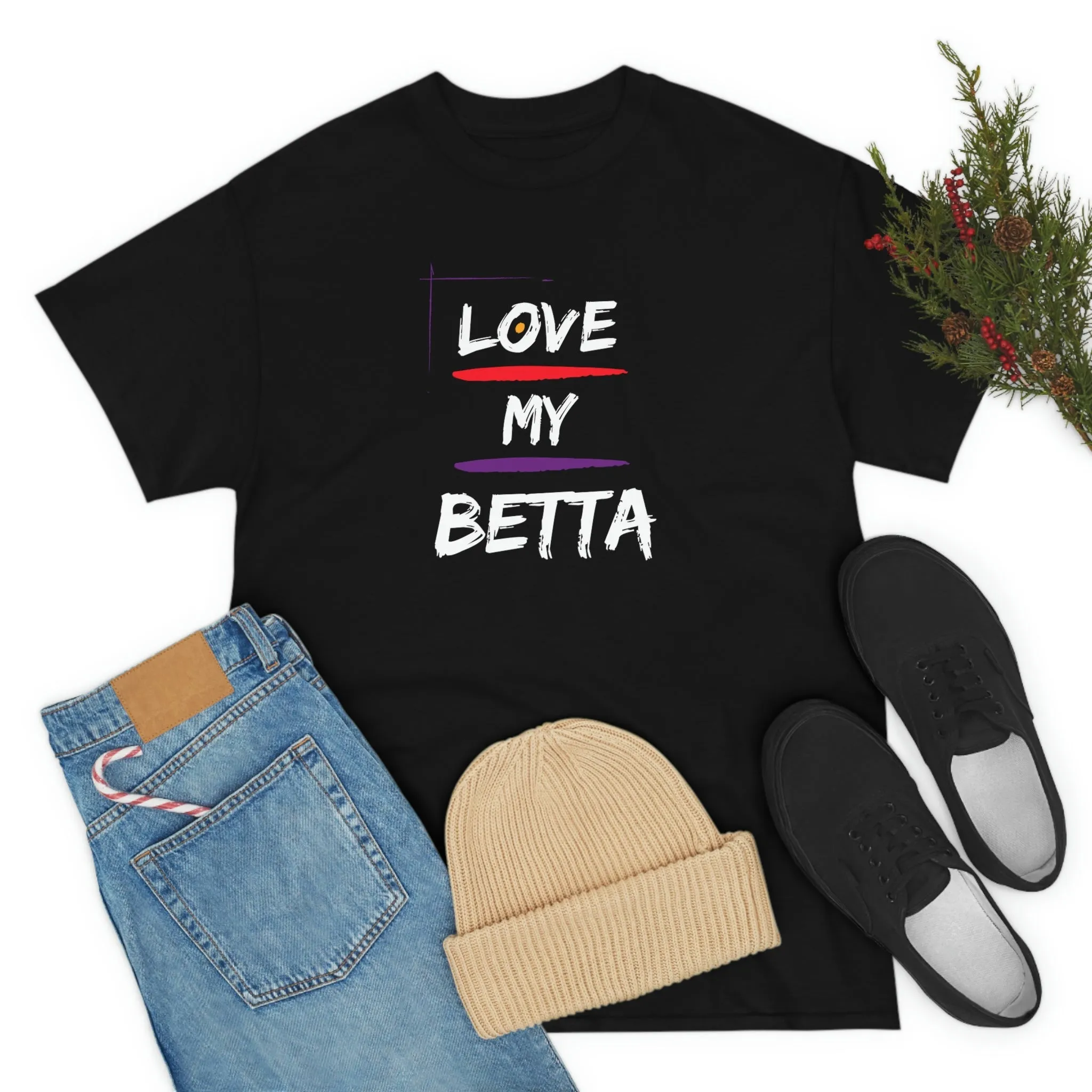 Love My Betta Heavy Cotton T-Shirt