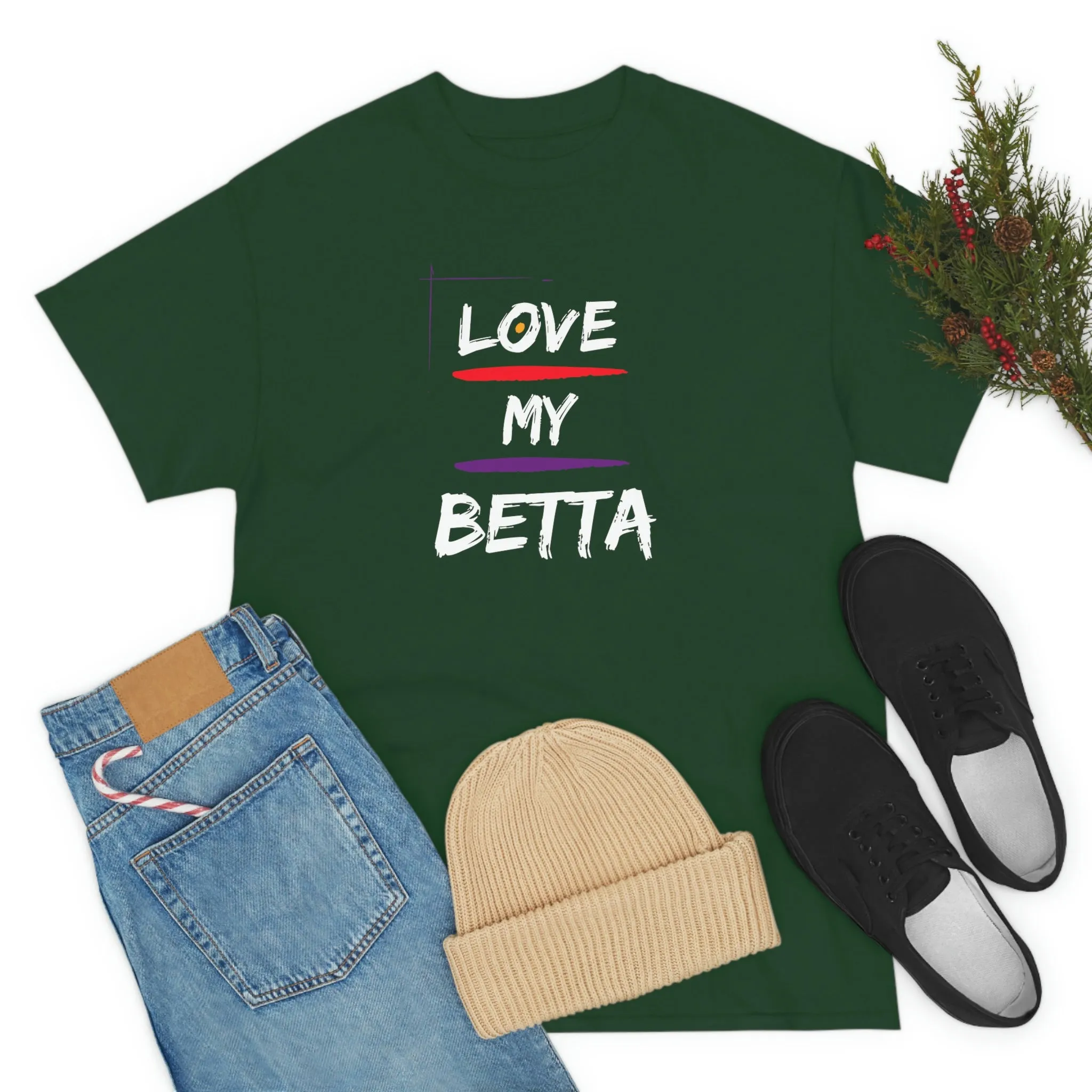 Love My Betta Heavy Cotton T-Shirt
