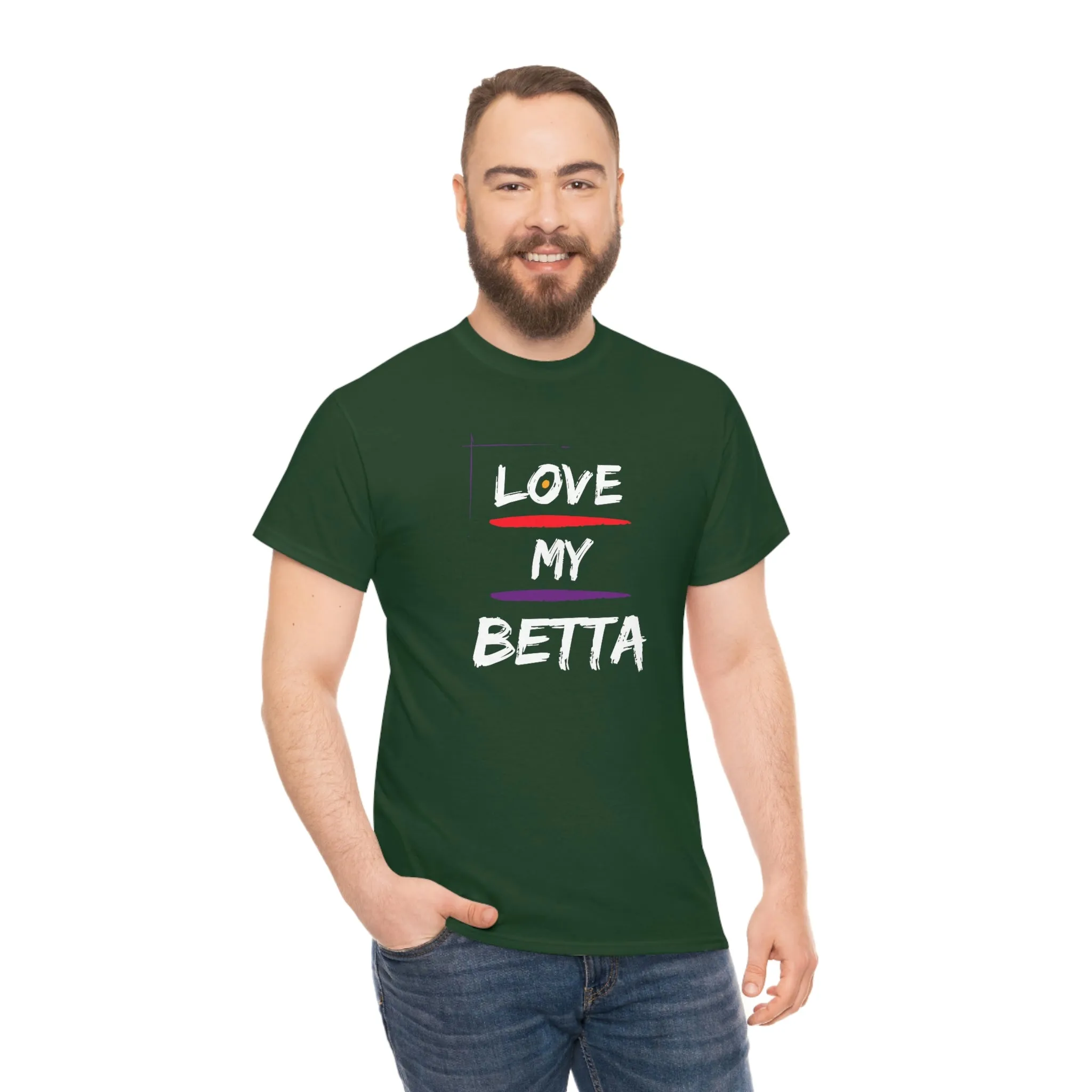 Love My Betta Heavy Cotton T-Shirt