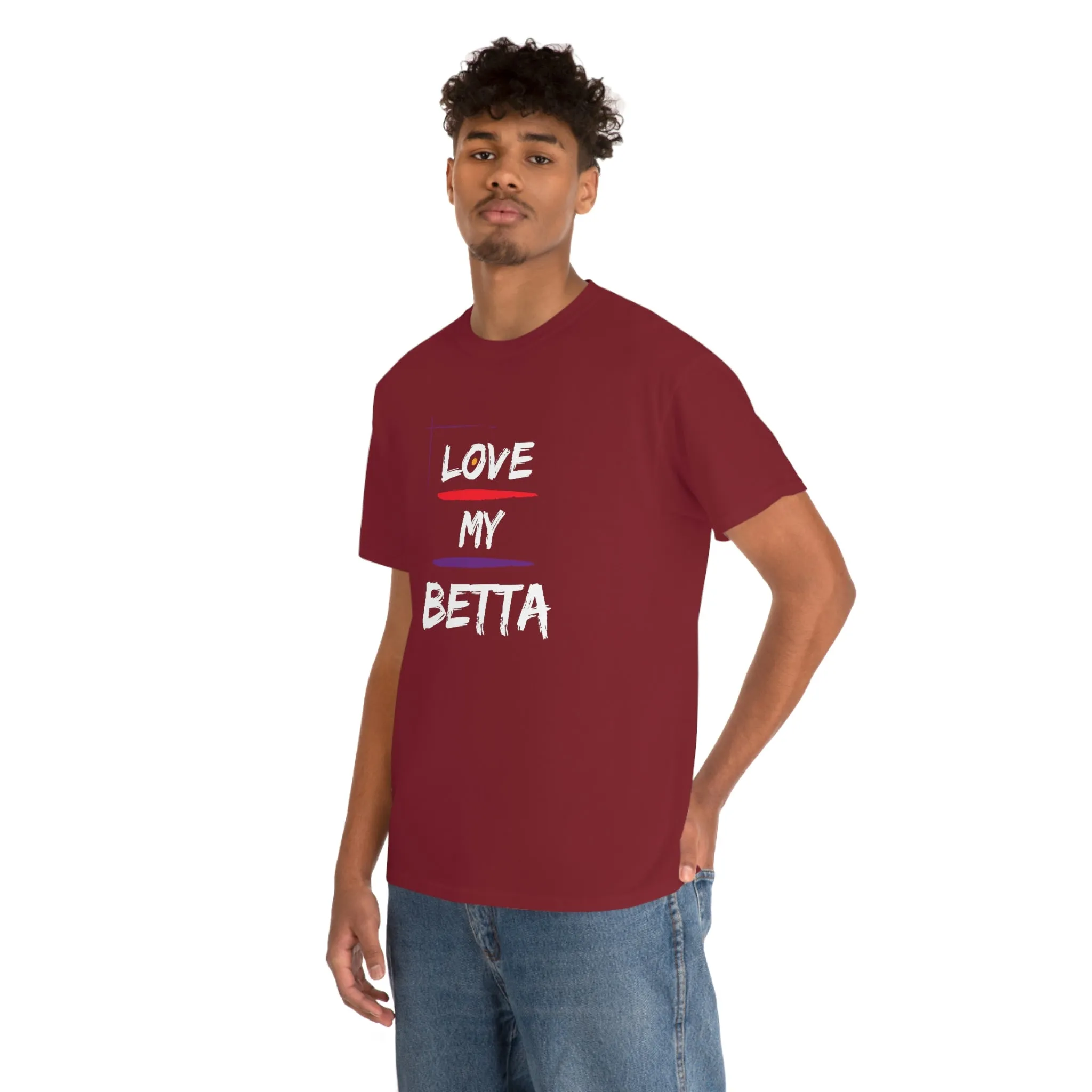 Love My Betta Heavy Cotton T-Shirt