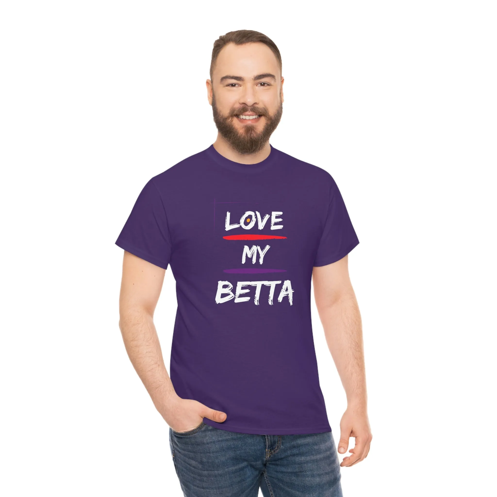 Love My Betta Heavy Cotton T-Shirt