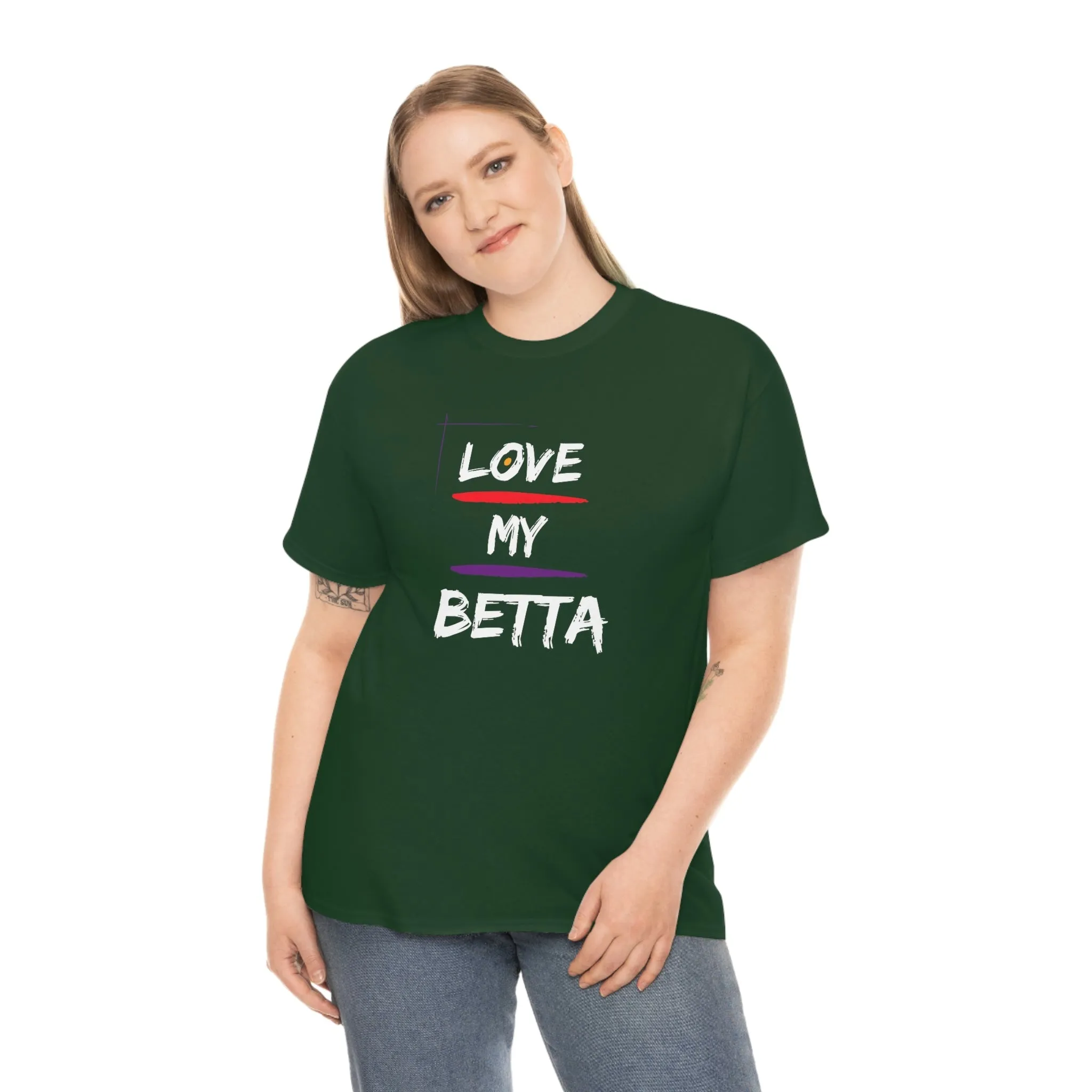 Love My Betta Heavy Cotton T-Shirt