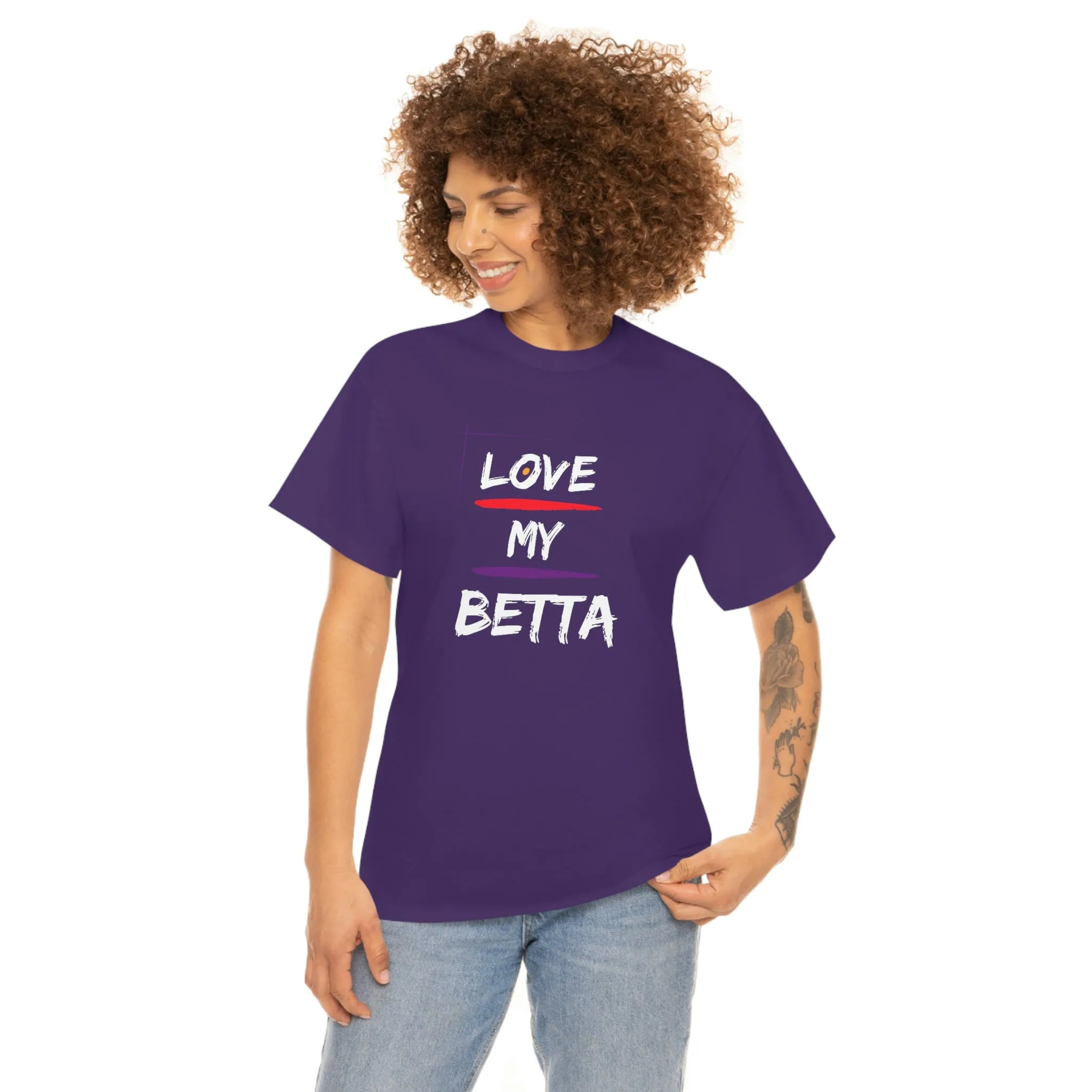 Love My Betta Heavy Cotton T-Shirt
