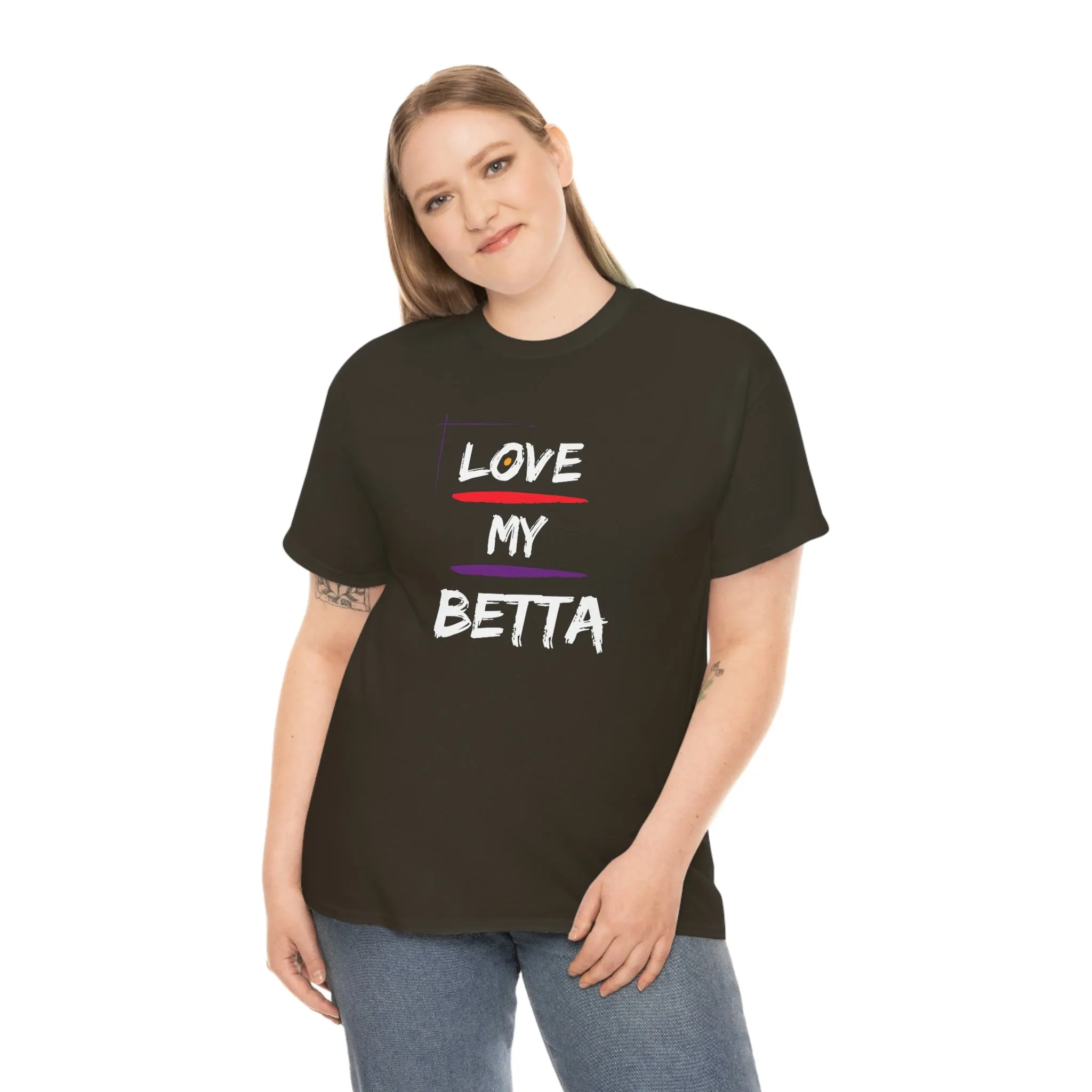 Love My Betta Heavy Cotton T-Shirt