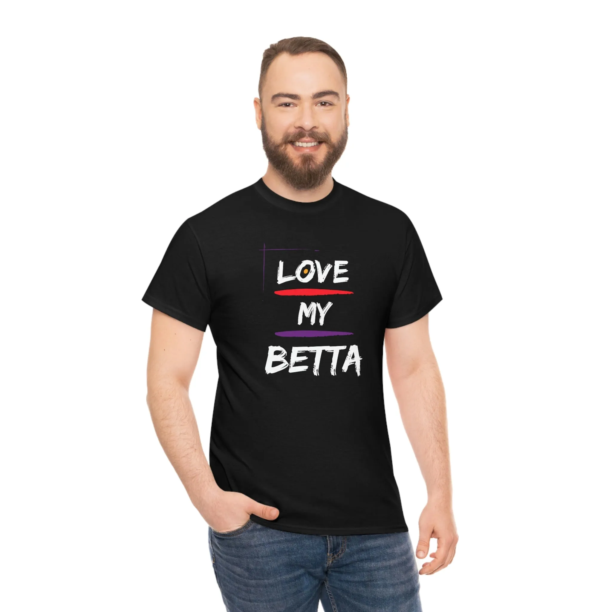 Love My Betta Heavy Cotton T-Shirt
