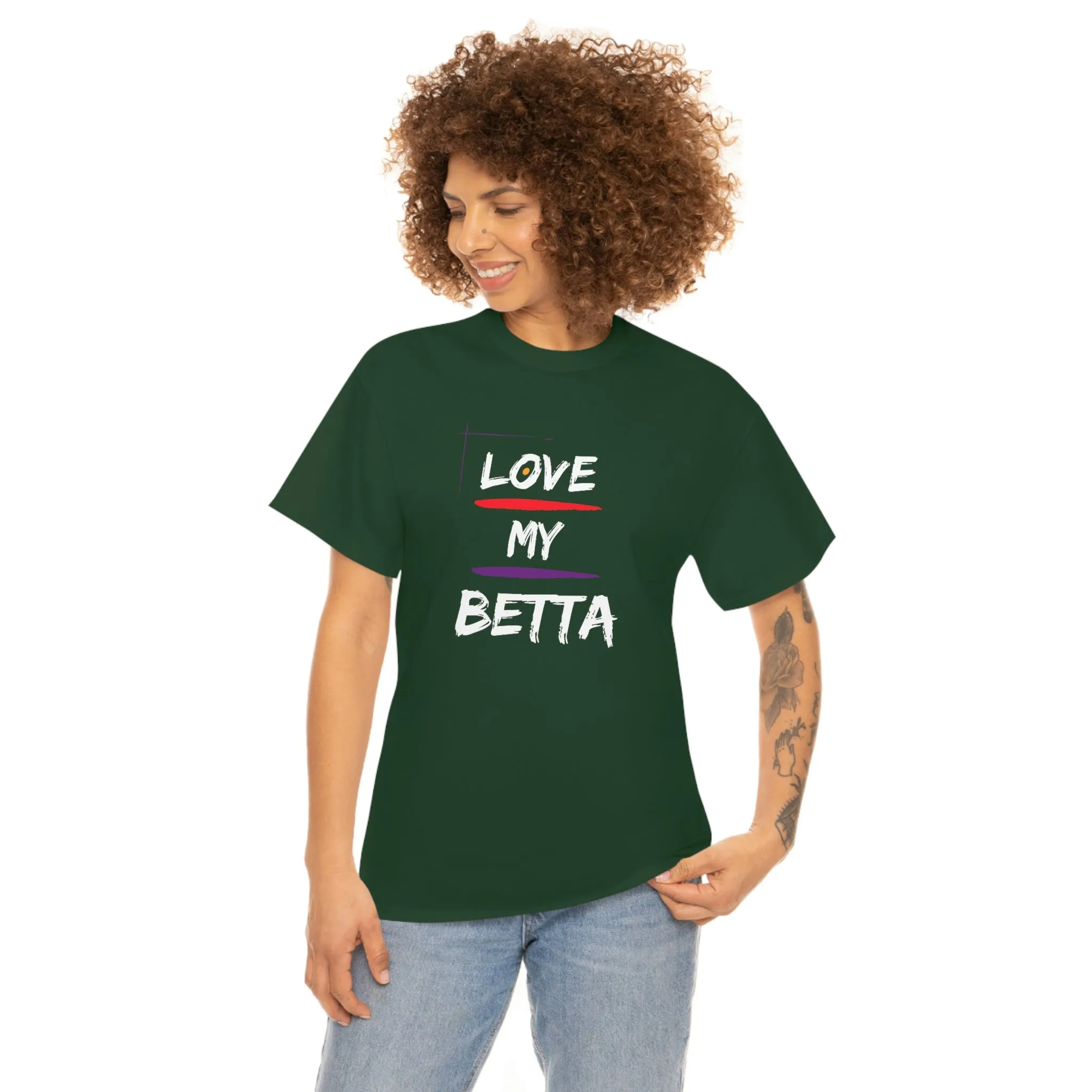 Love My Betta Heavy Cotton T-Shirt