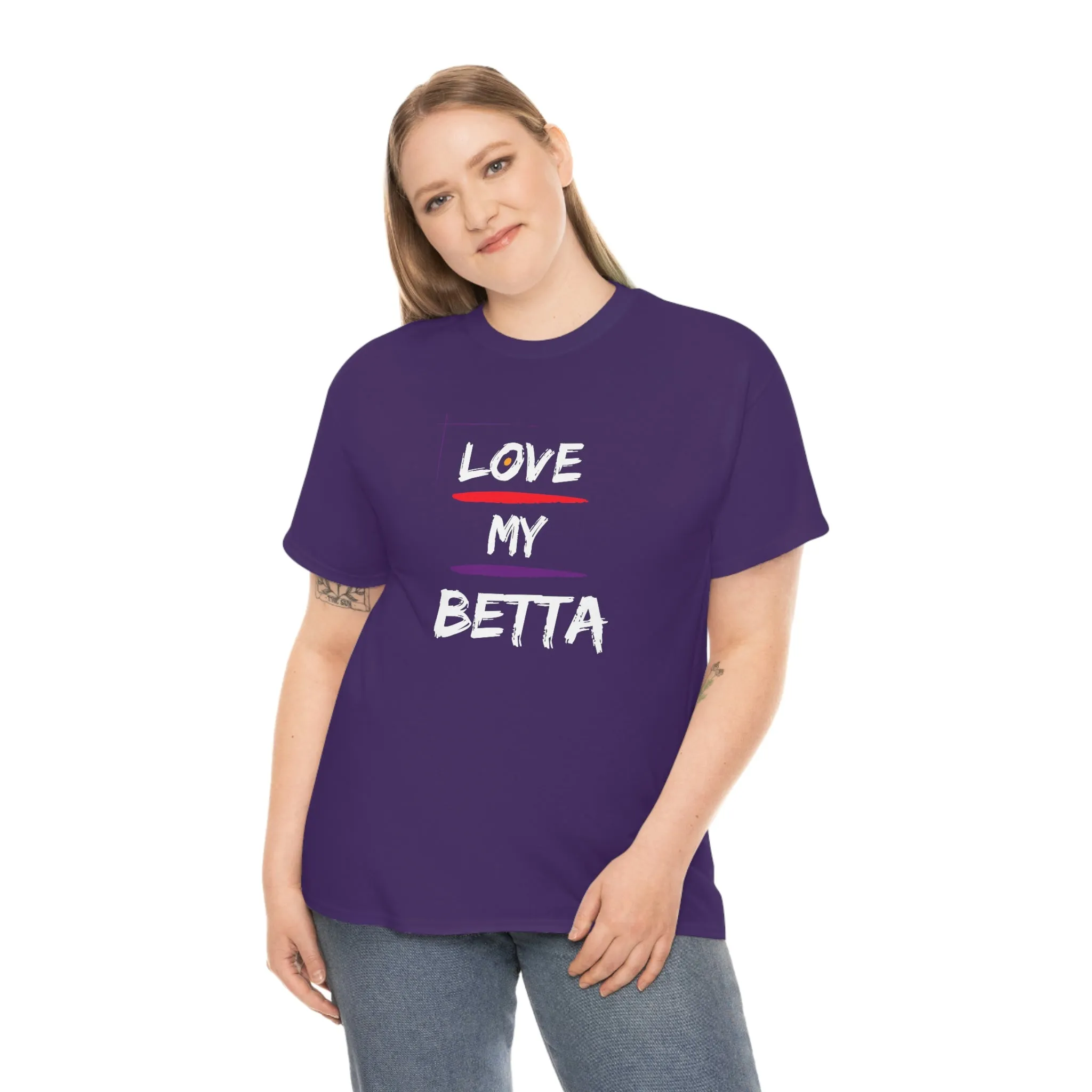 Love My Betta Heavy Cotton T-Shirt