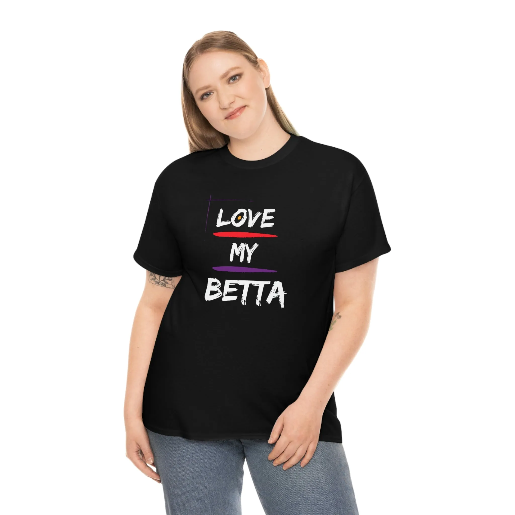 Love My Betta Heavy Cotton T-Shirt