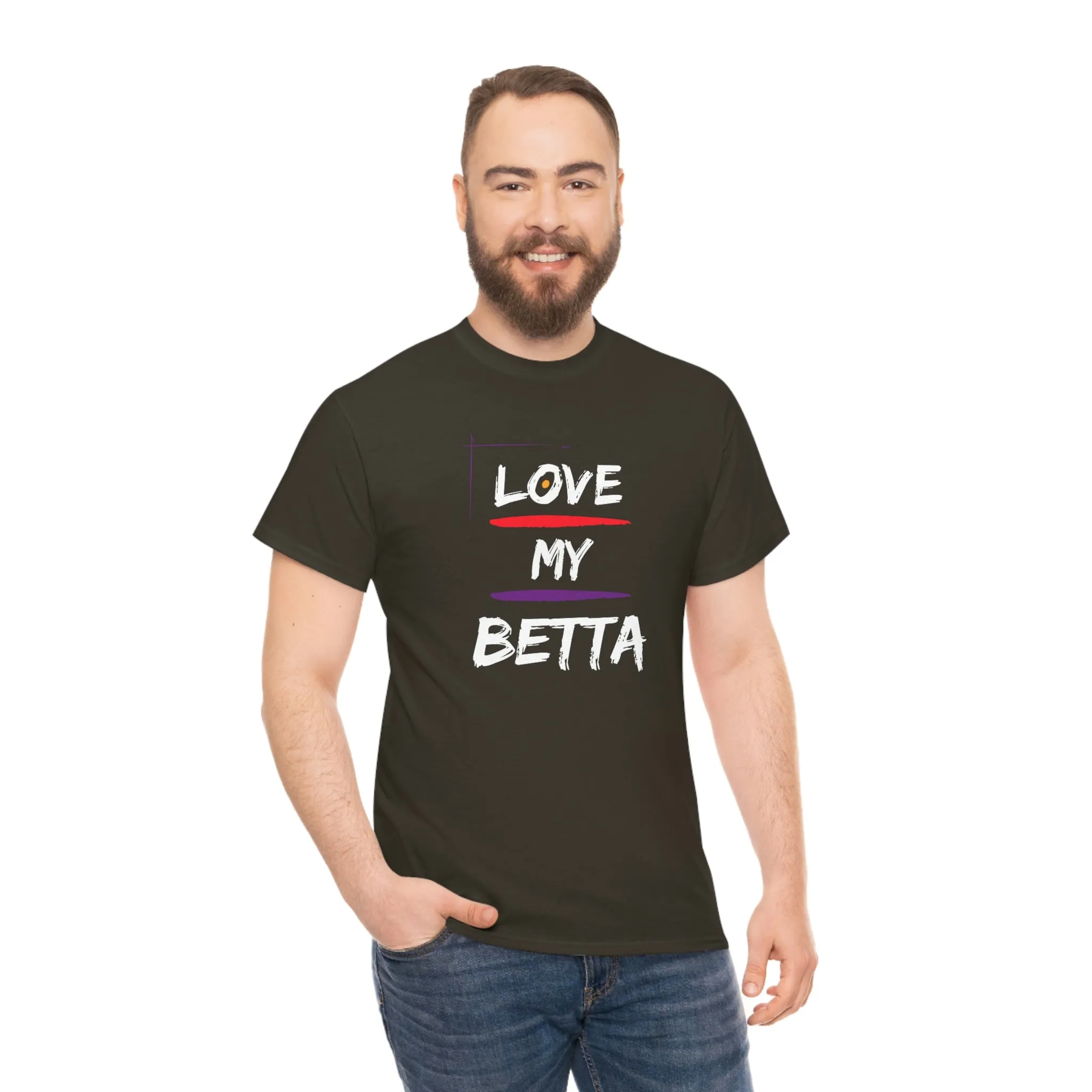 Love My Betta Heavy Cotton T-Shirt