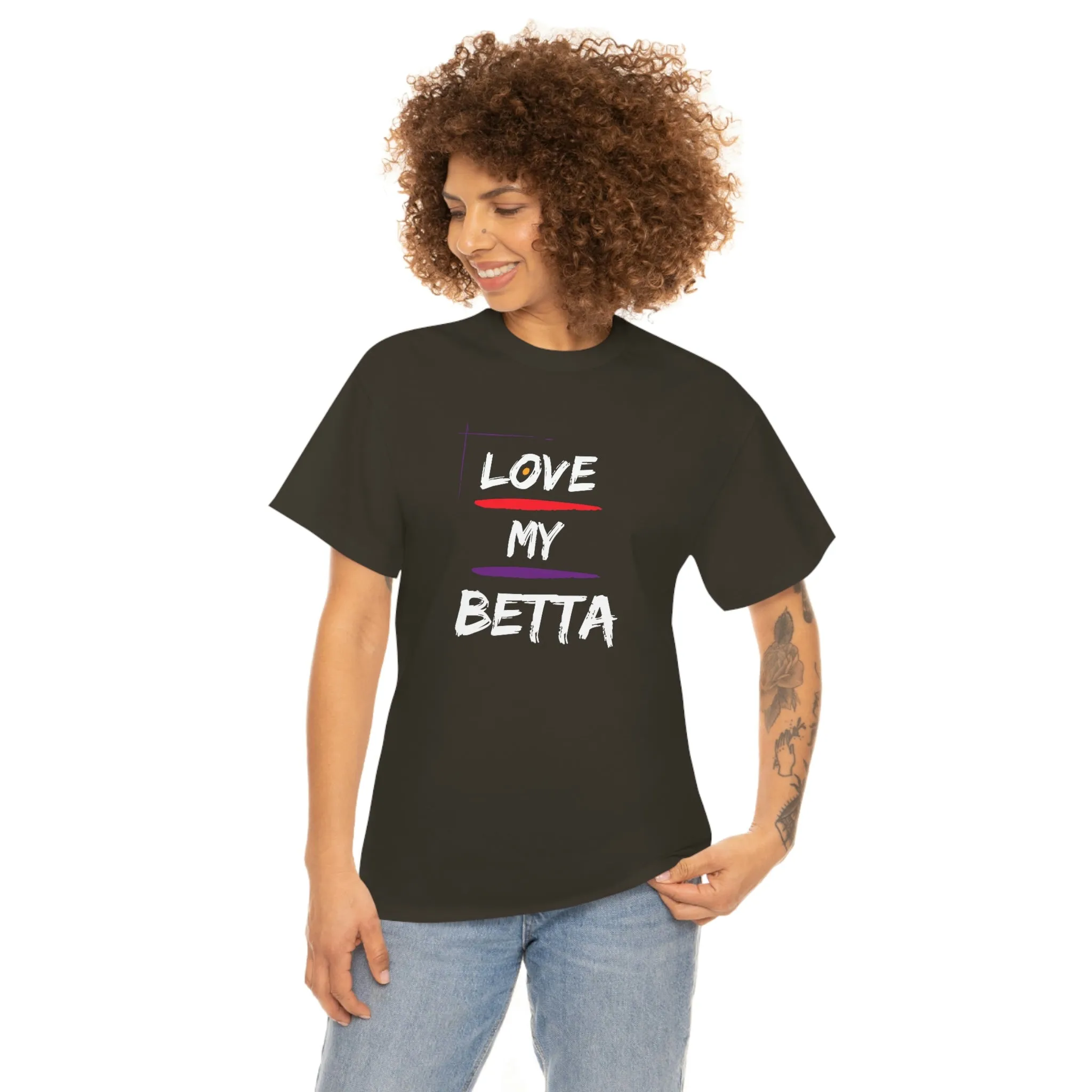 Love My Betta Heavy Cotton T-Shirt