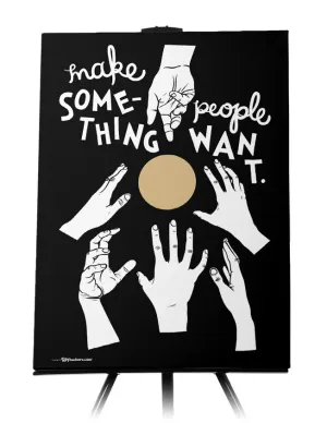 Make Something People Want Canvas