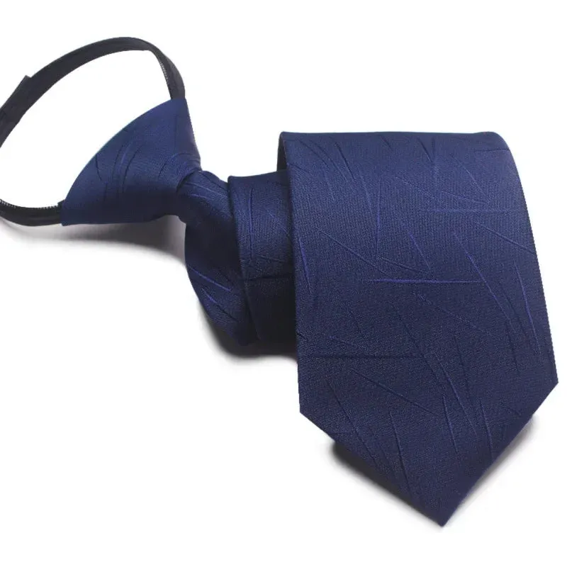 MC - Plaid Skinny Tie: 8cm, slim design, ideal accessory for business and wedding events