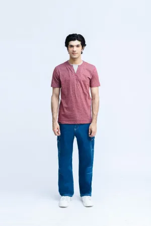 Men Round Neck Tee
