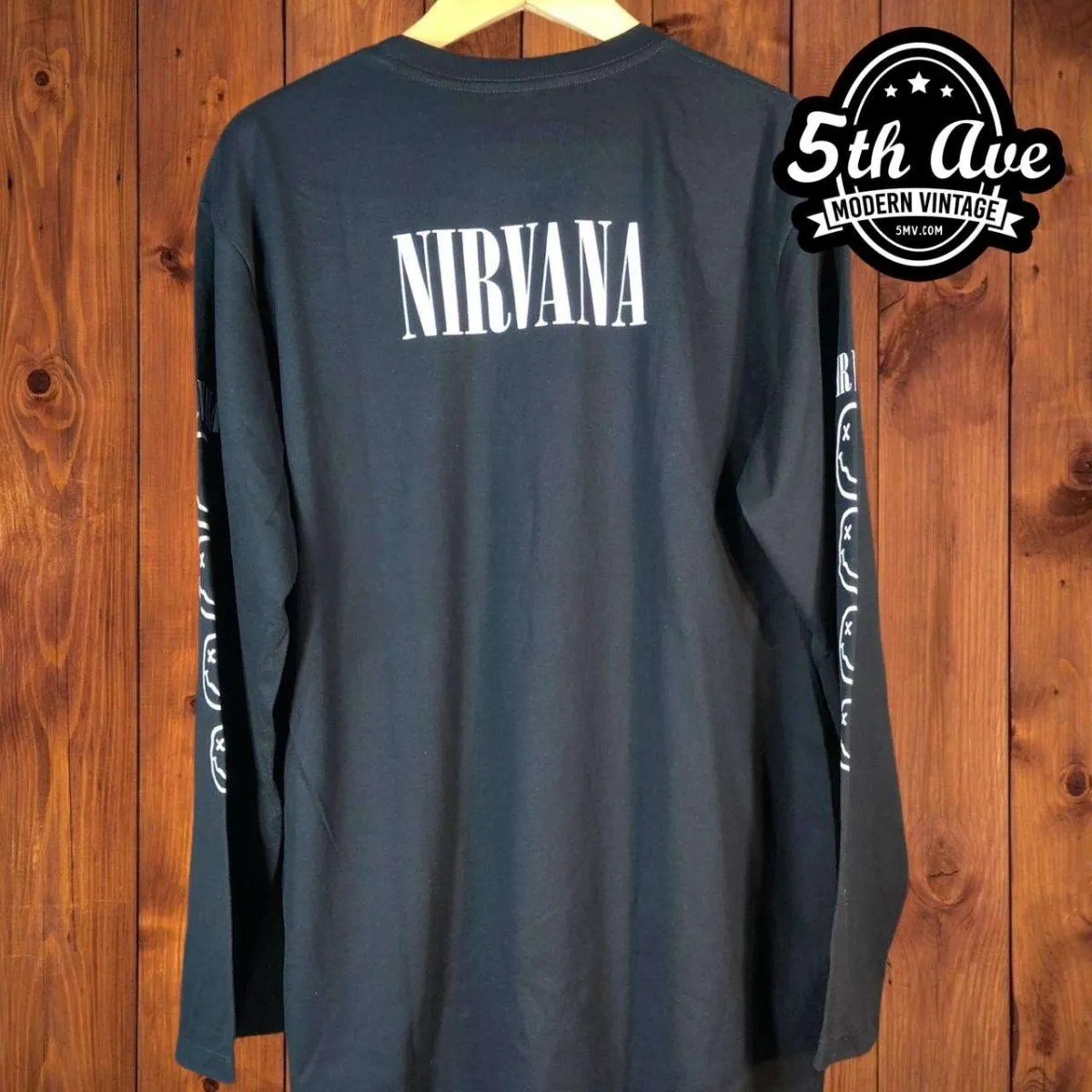 Nirvana Bleach - New Vintage Band Long Sleeve T Shirt
