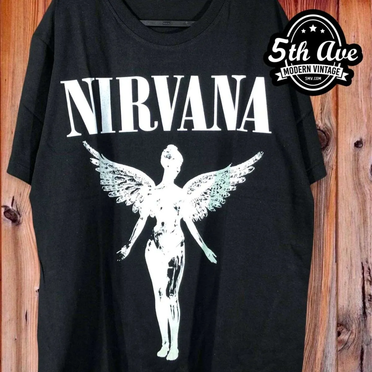 Nirvana In Utero Glow In The Dark - New Vintage Band T shirt