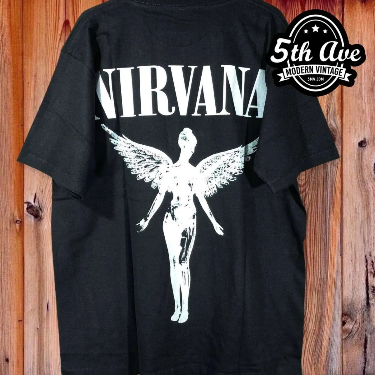 Nirvana In Utero Glow In The Dark - New Vintage Band T shirt