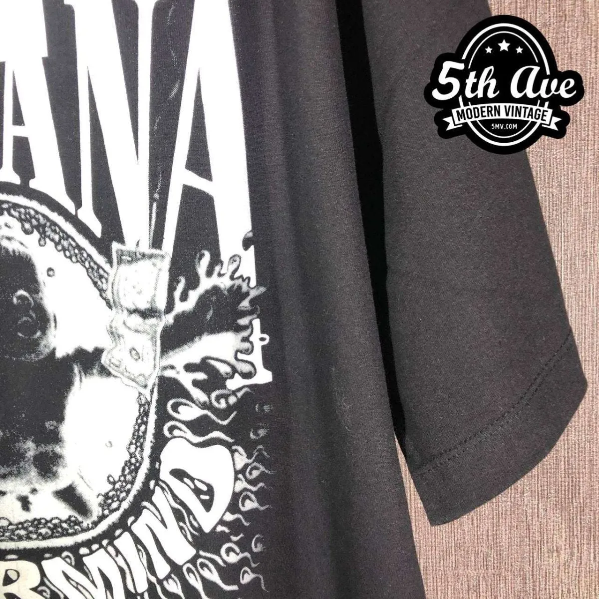 Nirvana Nevermind Glow In The Dark - New Vintage Band T shirt