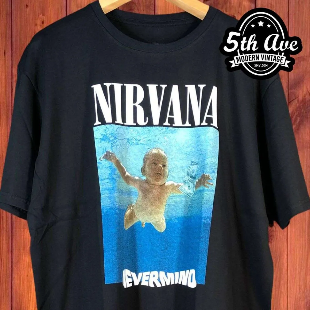 Nirvana Nevermind - New Vintage Band T shirt