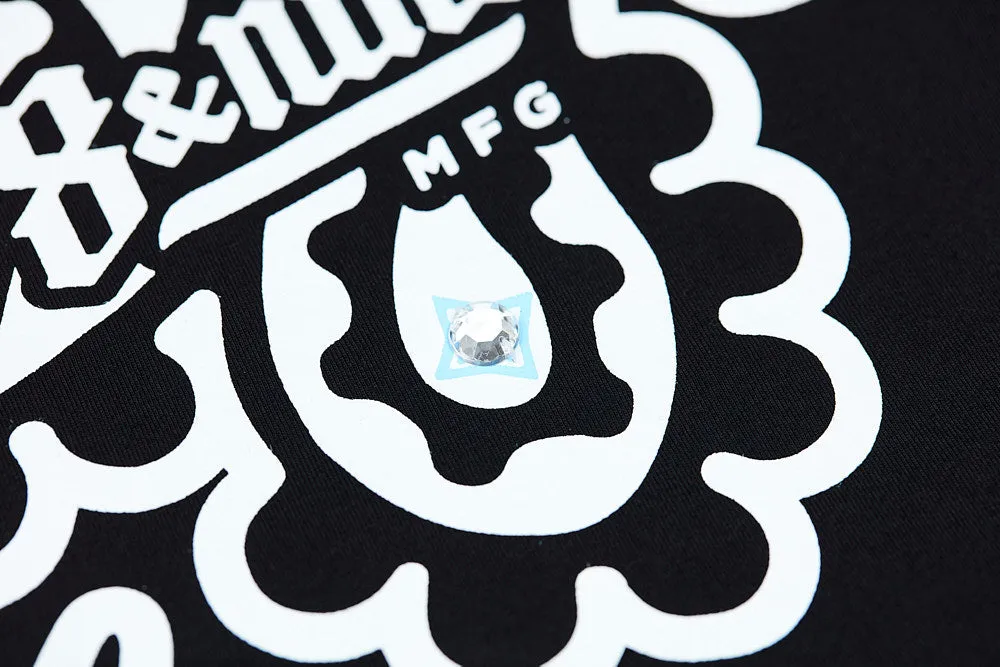 Nol Paisley T Shirt Black