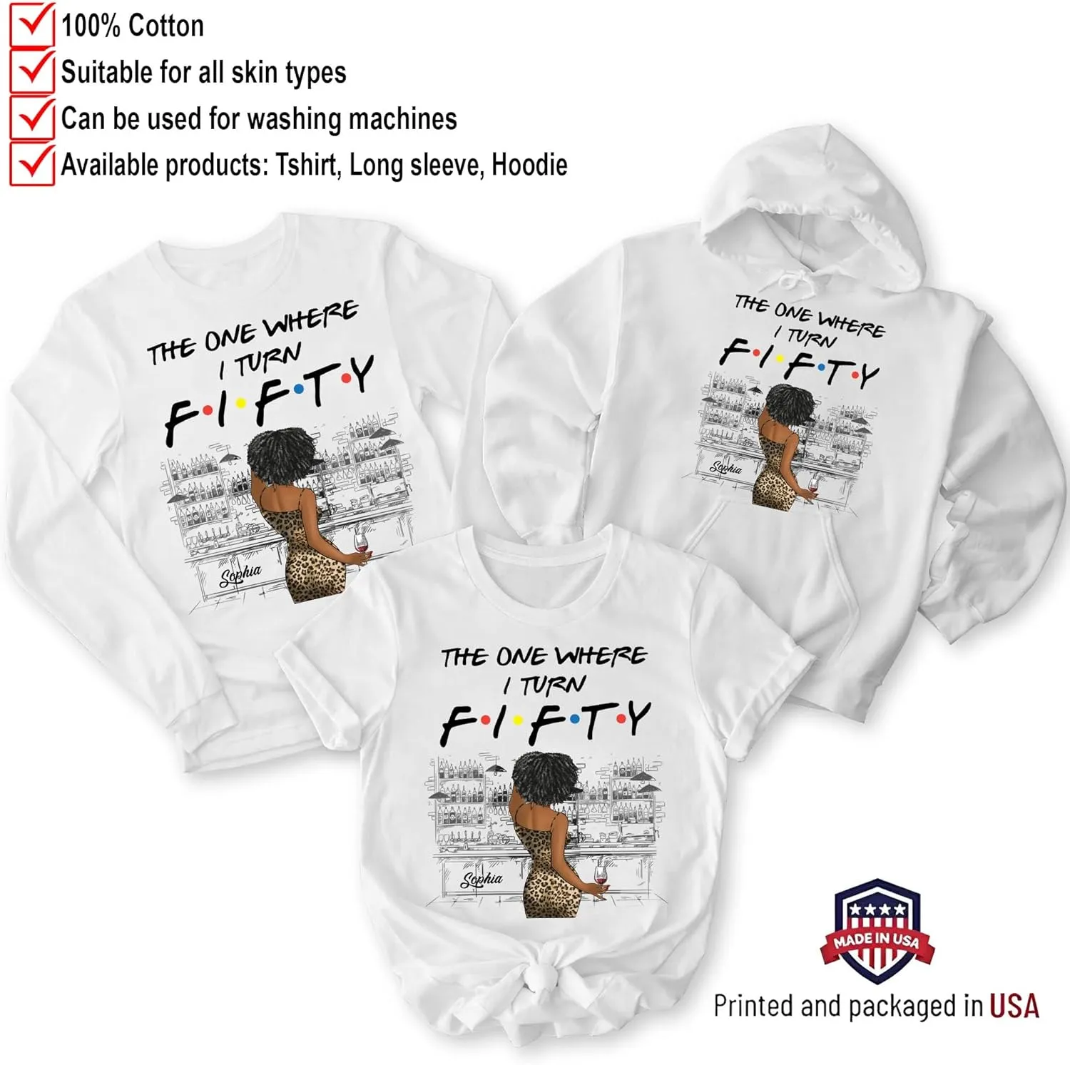 Personalized Birthday Shirts for Woman, Birthday Gifts for Her, Custom Photo Birthday Shirt, Its My Birthday Shirt Women