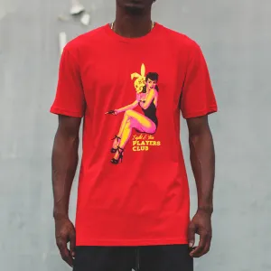 Players Club T Shirt Red