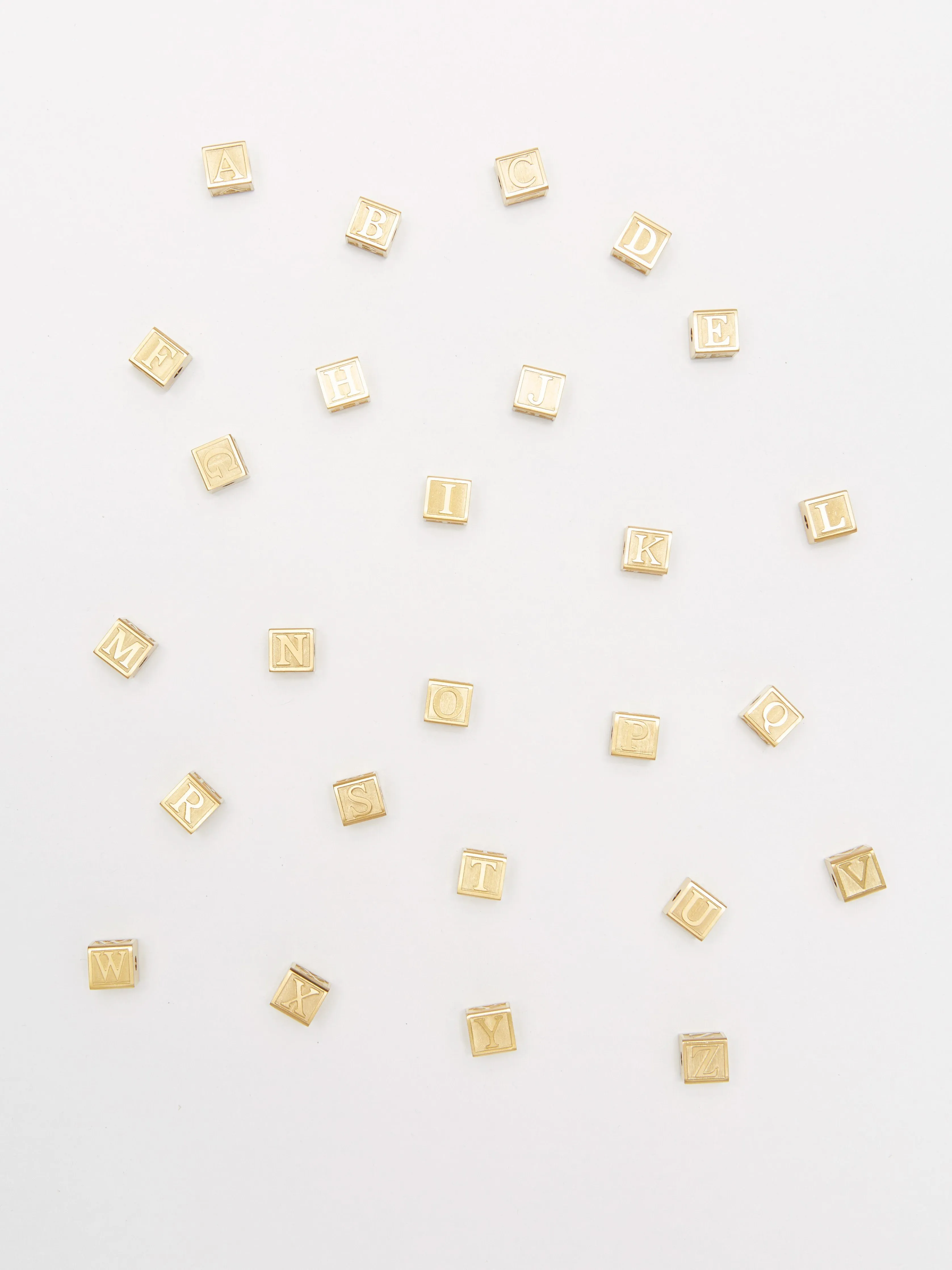 "F" Letter Block