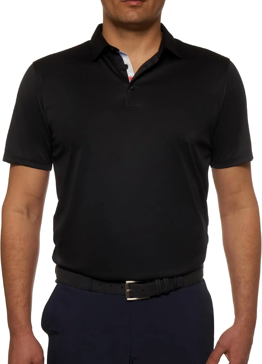 Robert Graham Men's Axelsen Polo Short Sleeve Knit Golf Shirt