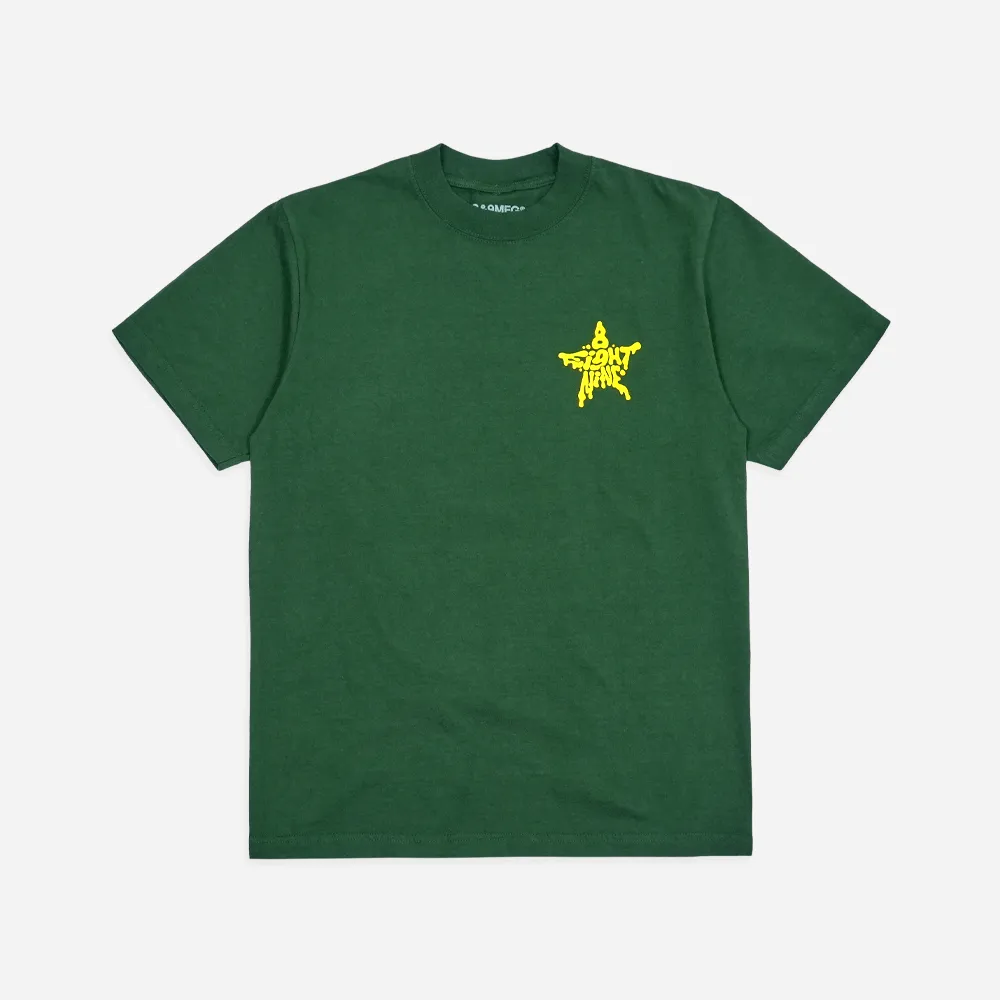 Saint Star Puff T Shirt Green