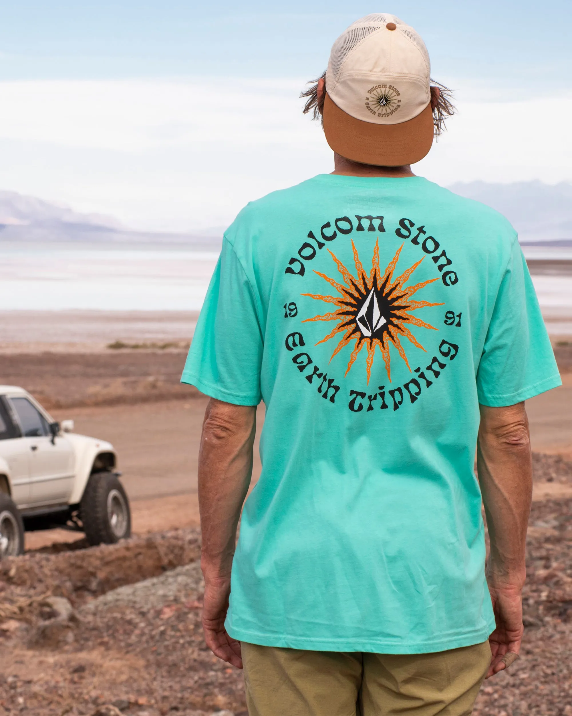Scorcho Fty Short Sleeve Tee - Dusty Aqua