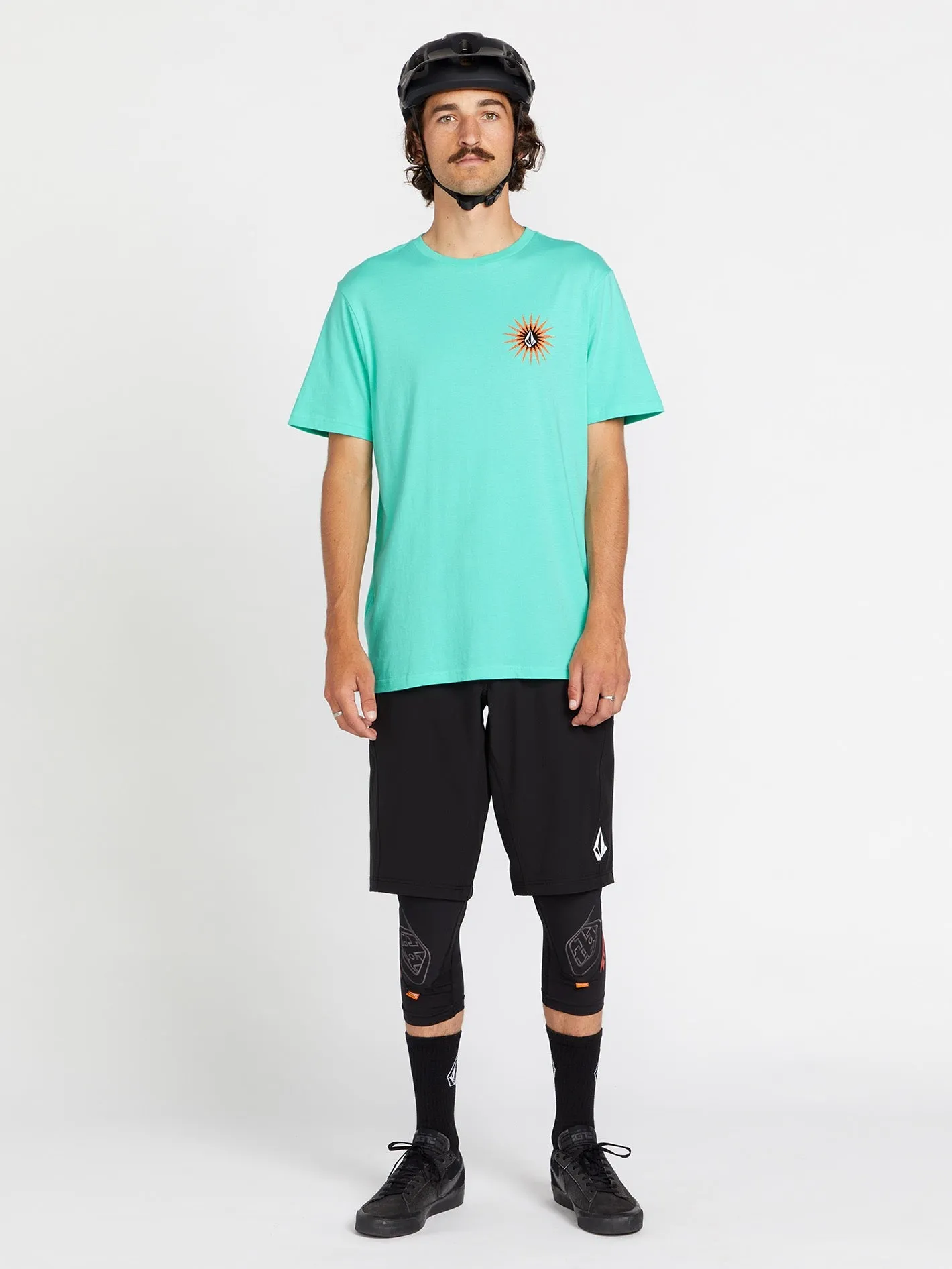 Scorcho Fty Short Sleeve Tee - Dusty Aqua