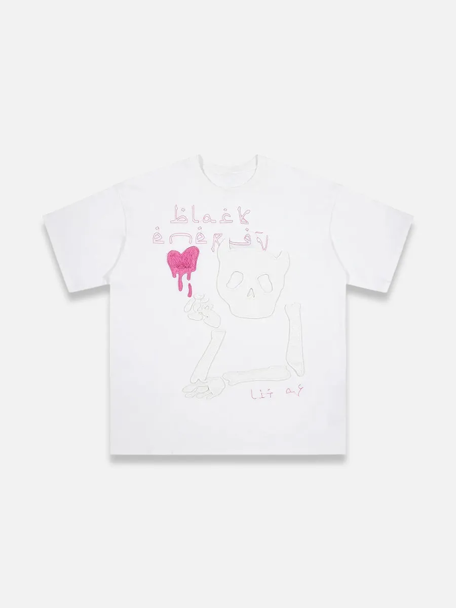 Skeleton Heart Tee
