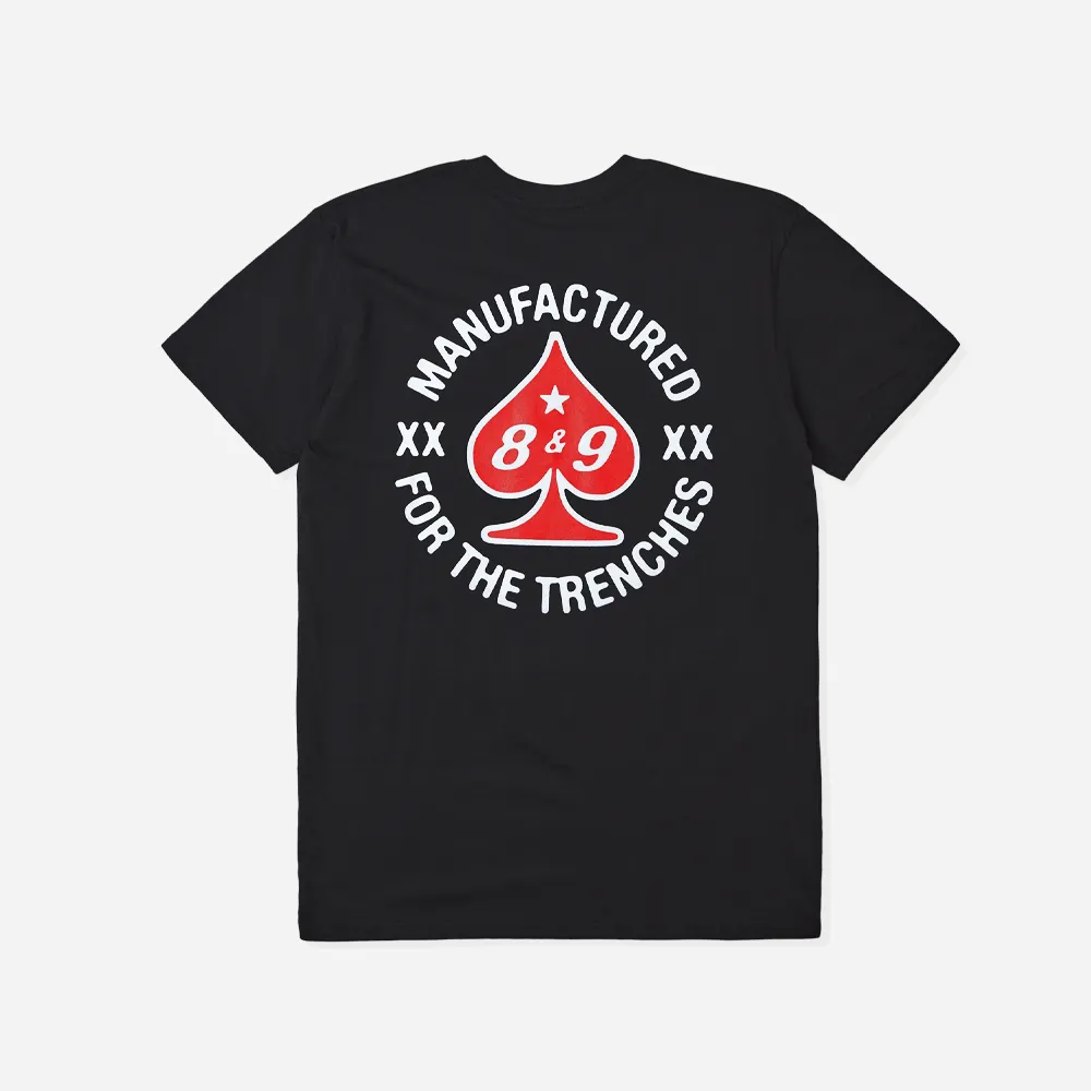 Spades T Shirt Black