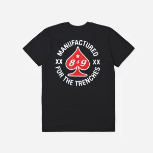 Spades T Shirt Black