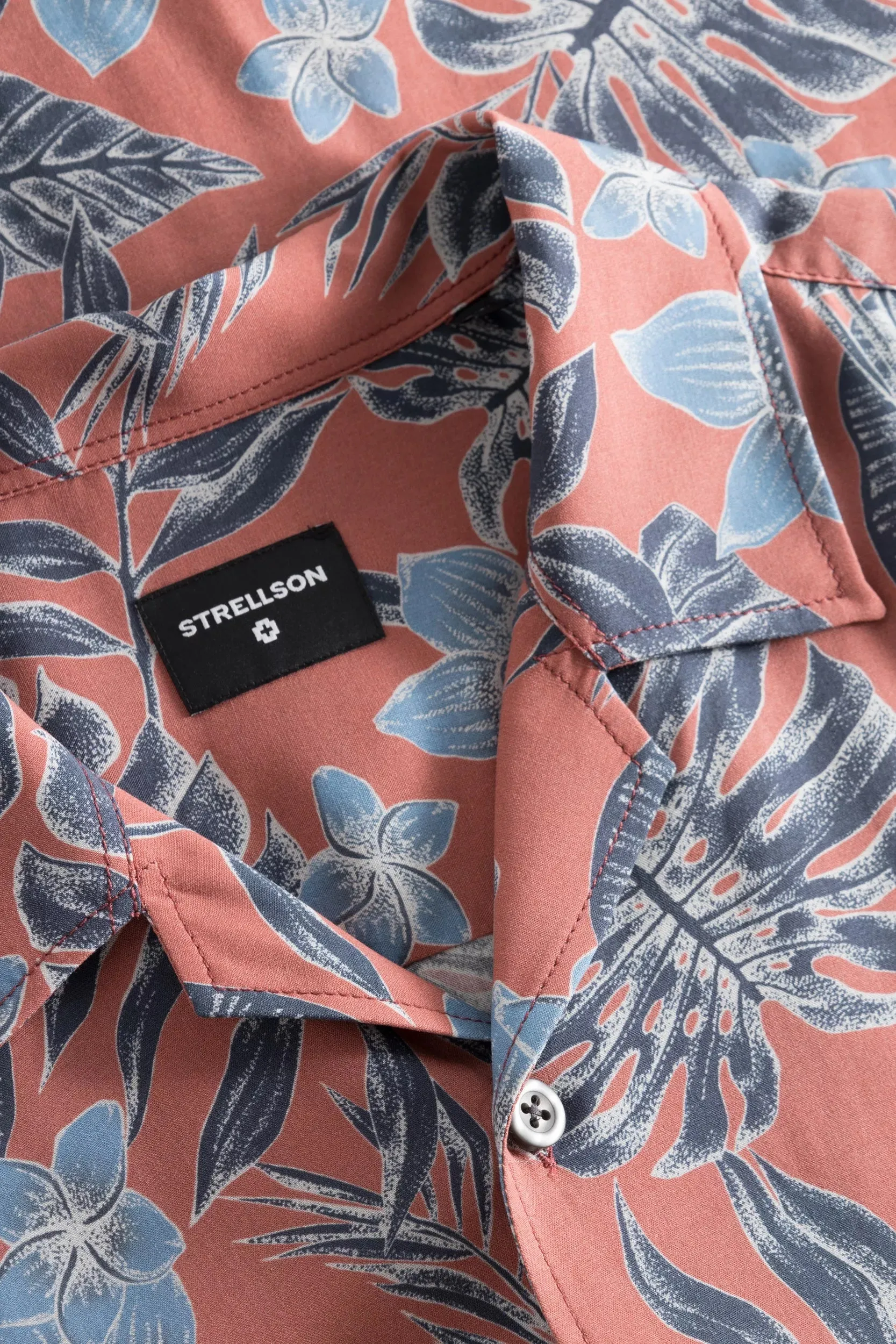 Strellson - Cliro, Print Cas Short Sleeve Shirt (M Only)