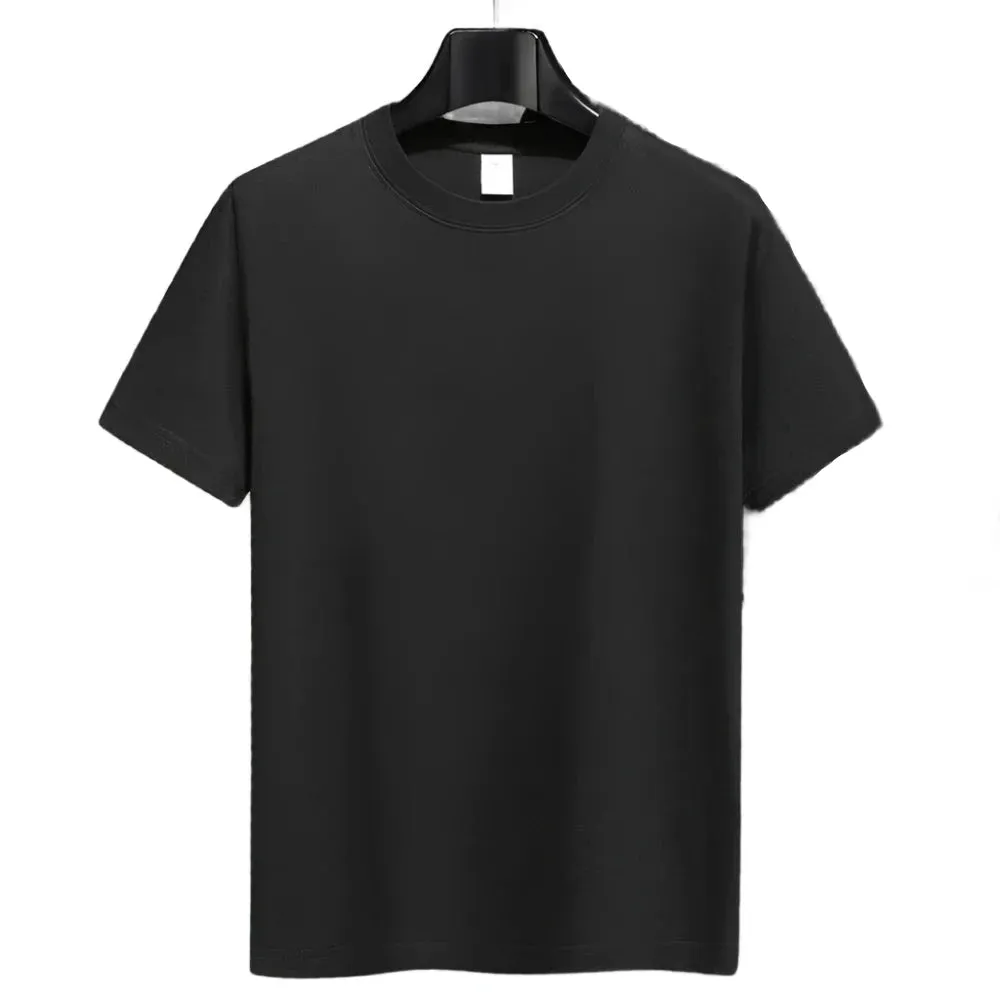 Summer Cotton Solid Color Blank T-shirts