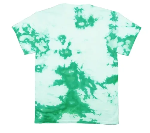 Tie Dye Short Sleeve Tee - Seafoam Dyefusion
