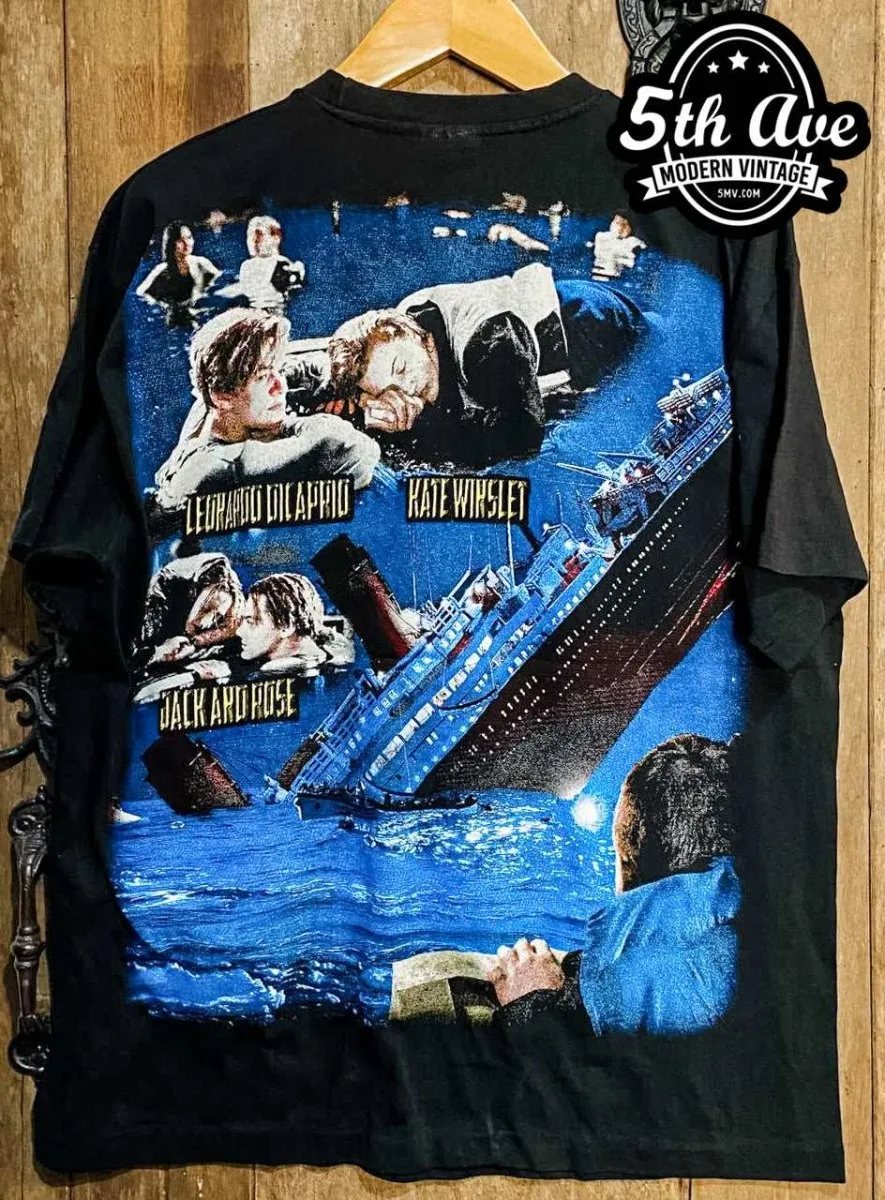 Titanic - AOP all over print New Vintage Movie T shirt