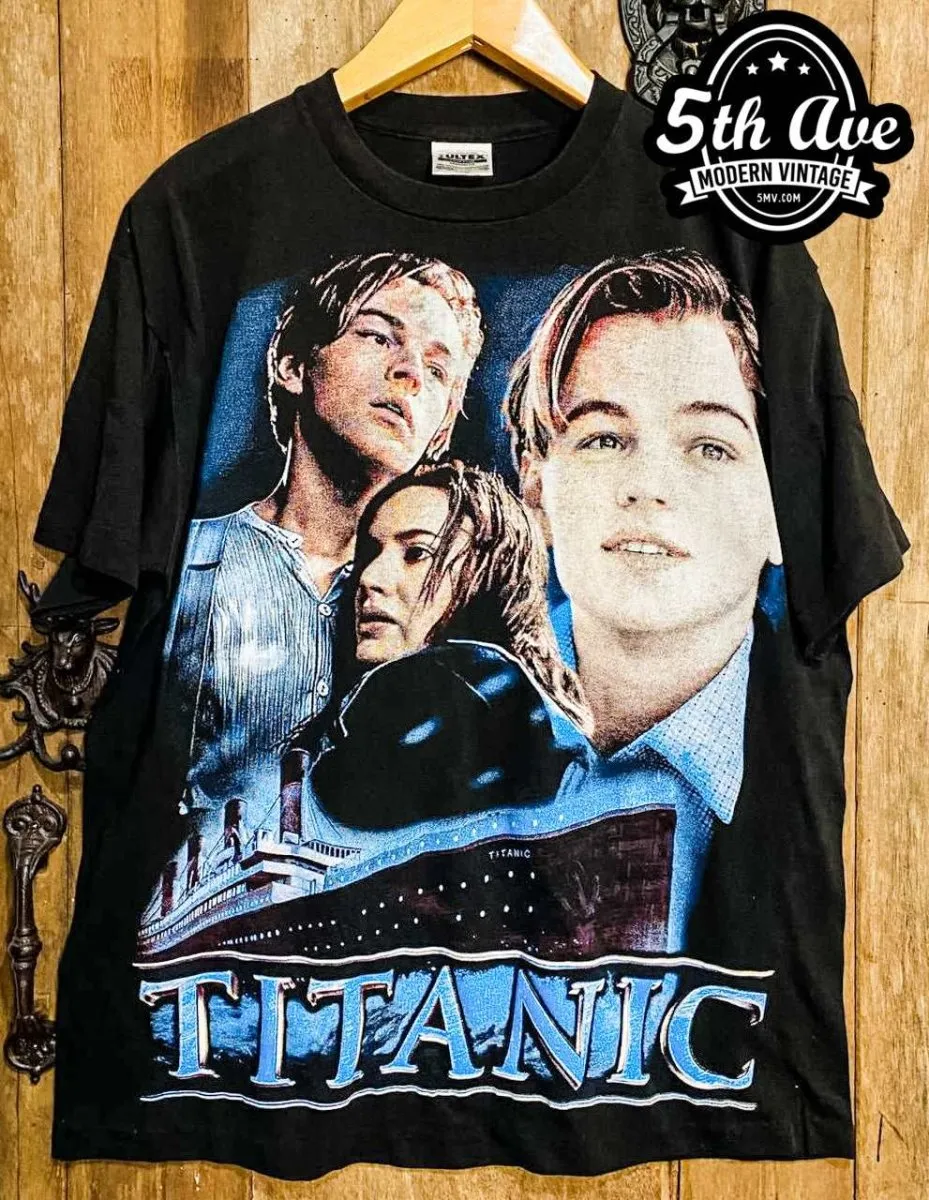 Titanic - AOP all over print New Vintage Movie T shirt