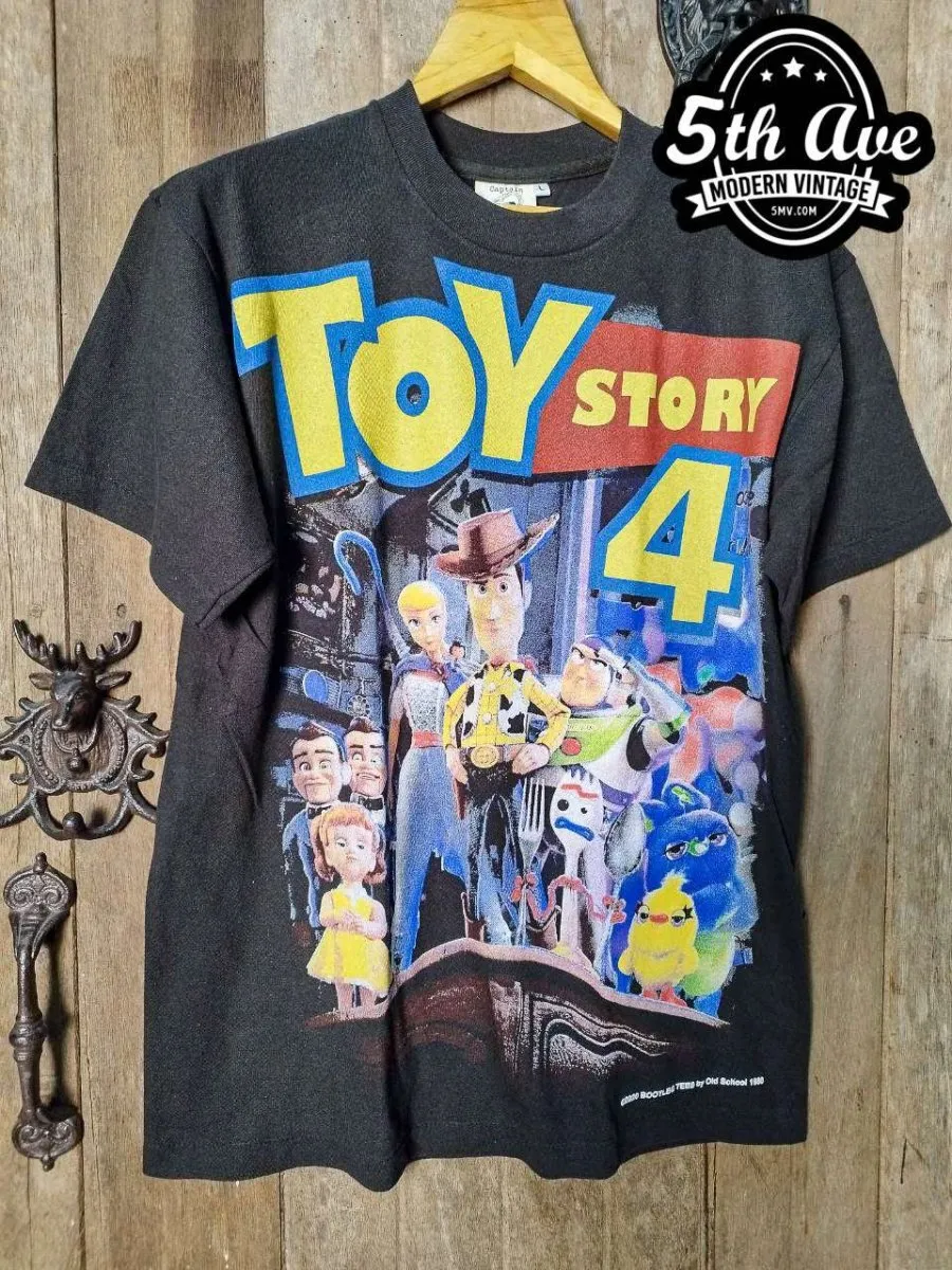 Toy Story 4 - AOP all over print New Vintage Animation T shirt