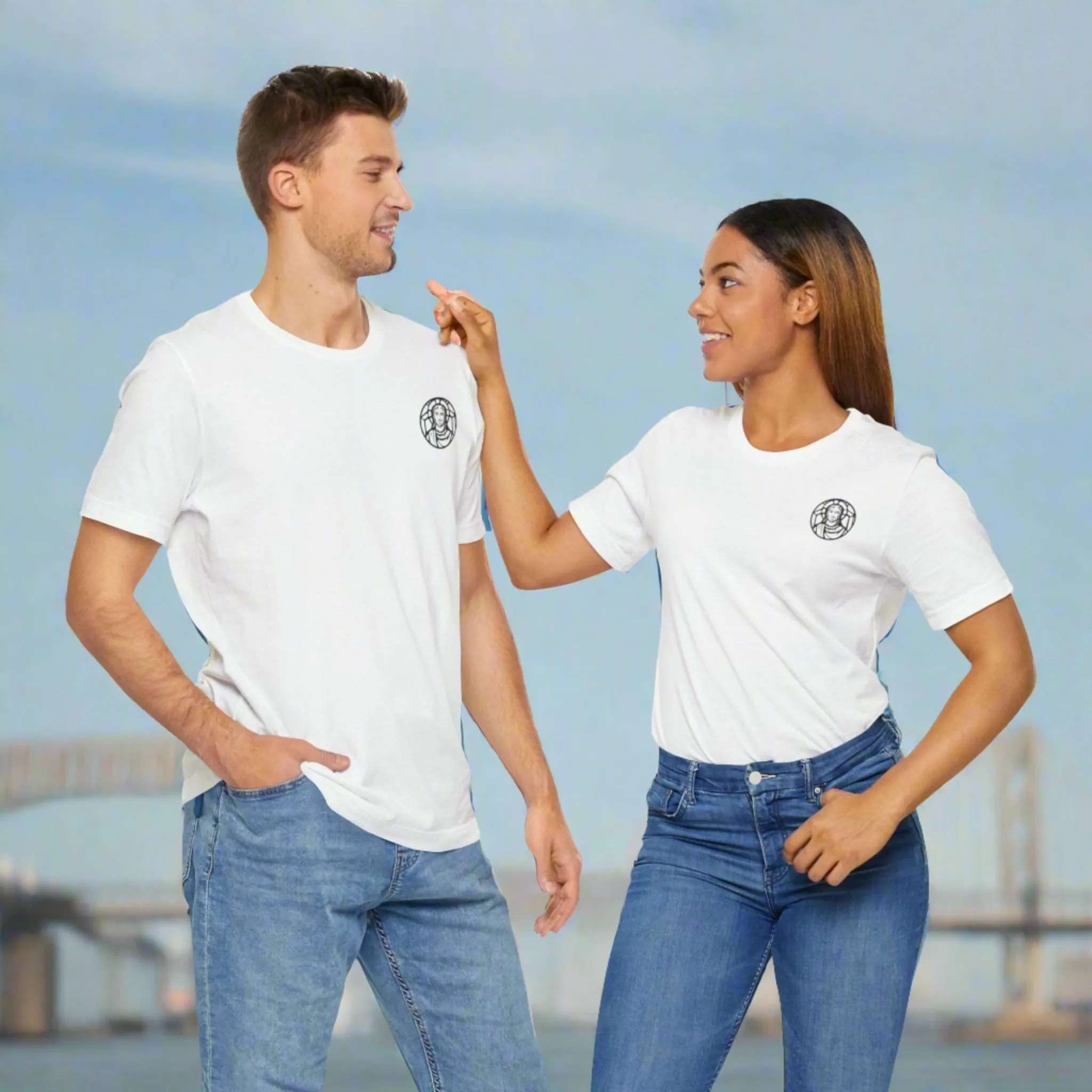 Unisex Jersey Short Sleeve Tee | Celebrate Your Faith: Jesus is Love