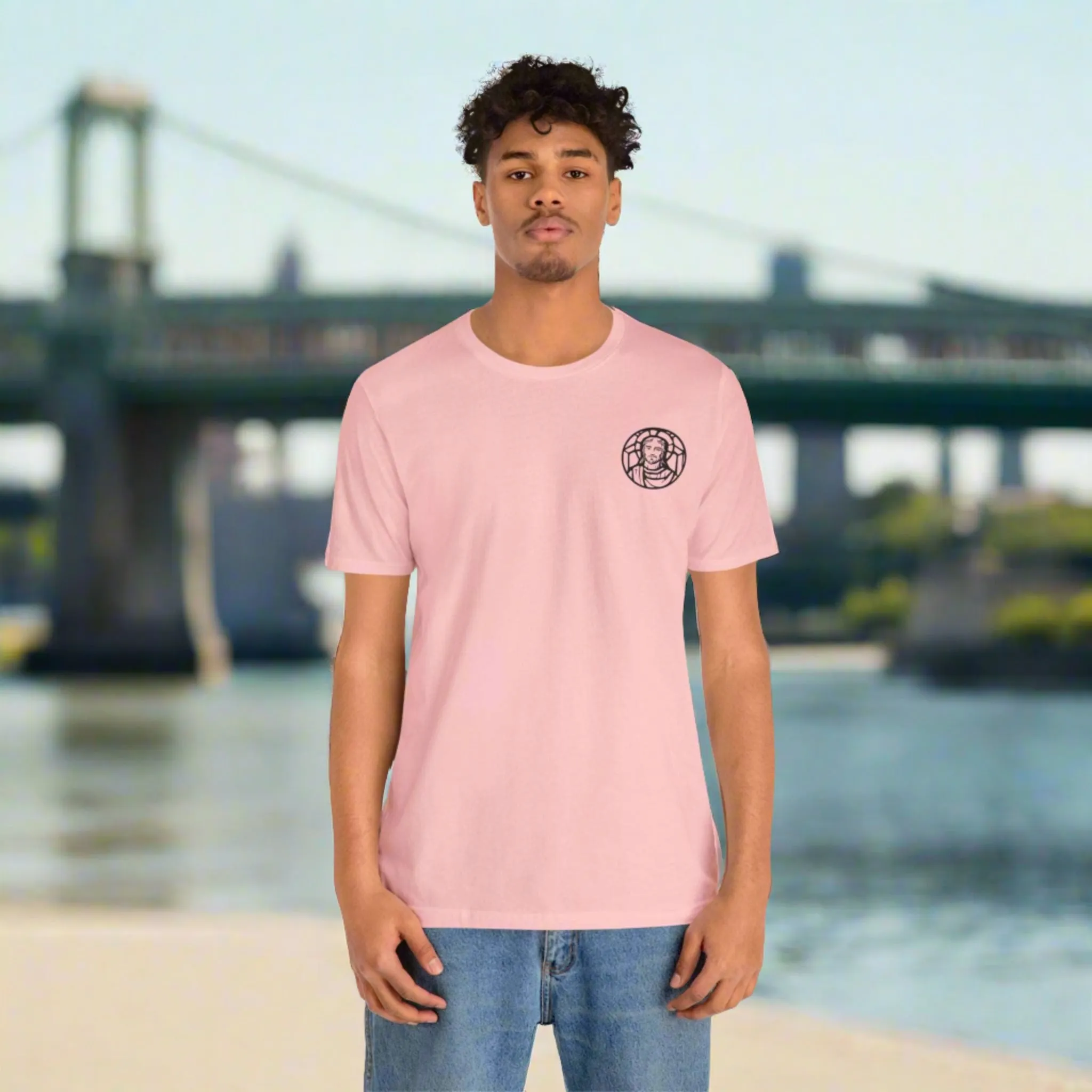 Unisex Jersey Short Sleeve Tee | Celebrate Your Faith: Jesus is Love
