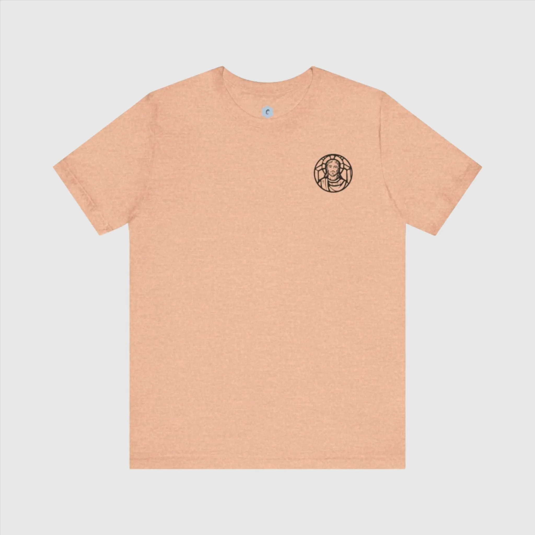 Unisex Jersey Short Sleeve Tee | Celebrate Your Faith: Jesus is Love
