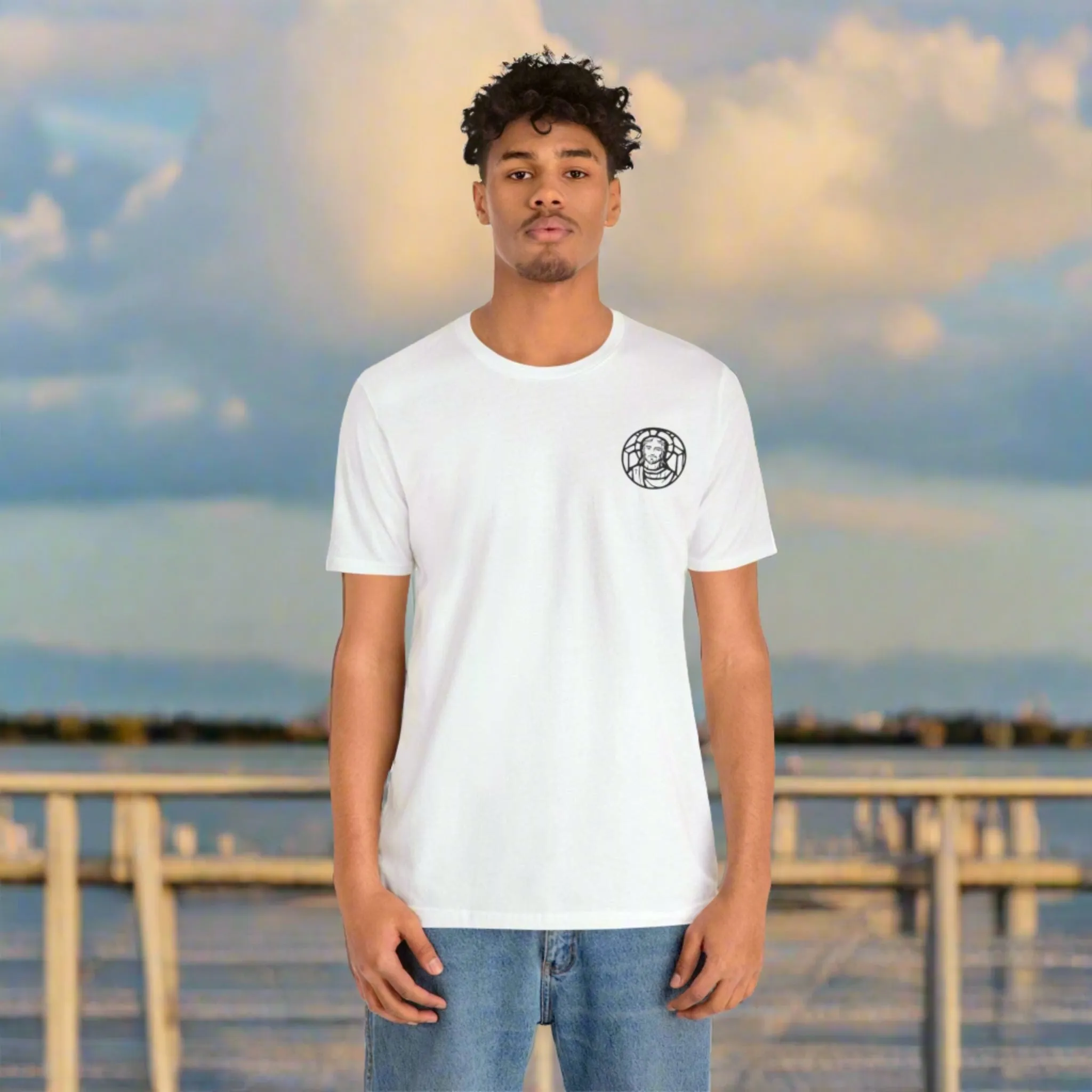 Unisex Jersey Short Sleeve Tee | Celebrate Your Faith: Jesus is Love