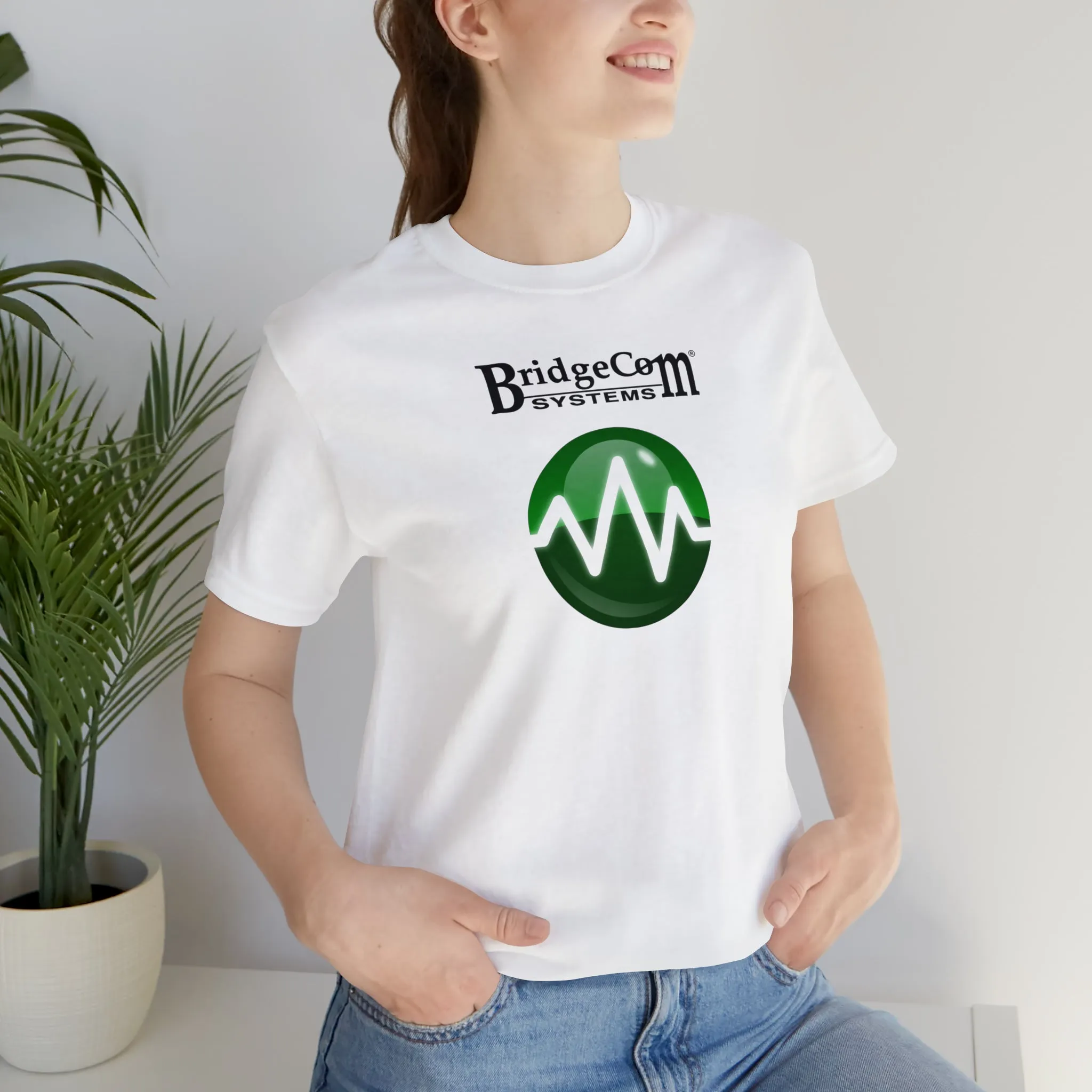 Unisex Short Sleeve BridgeCom Tee - Alternate Logo