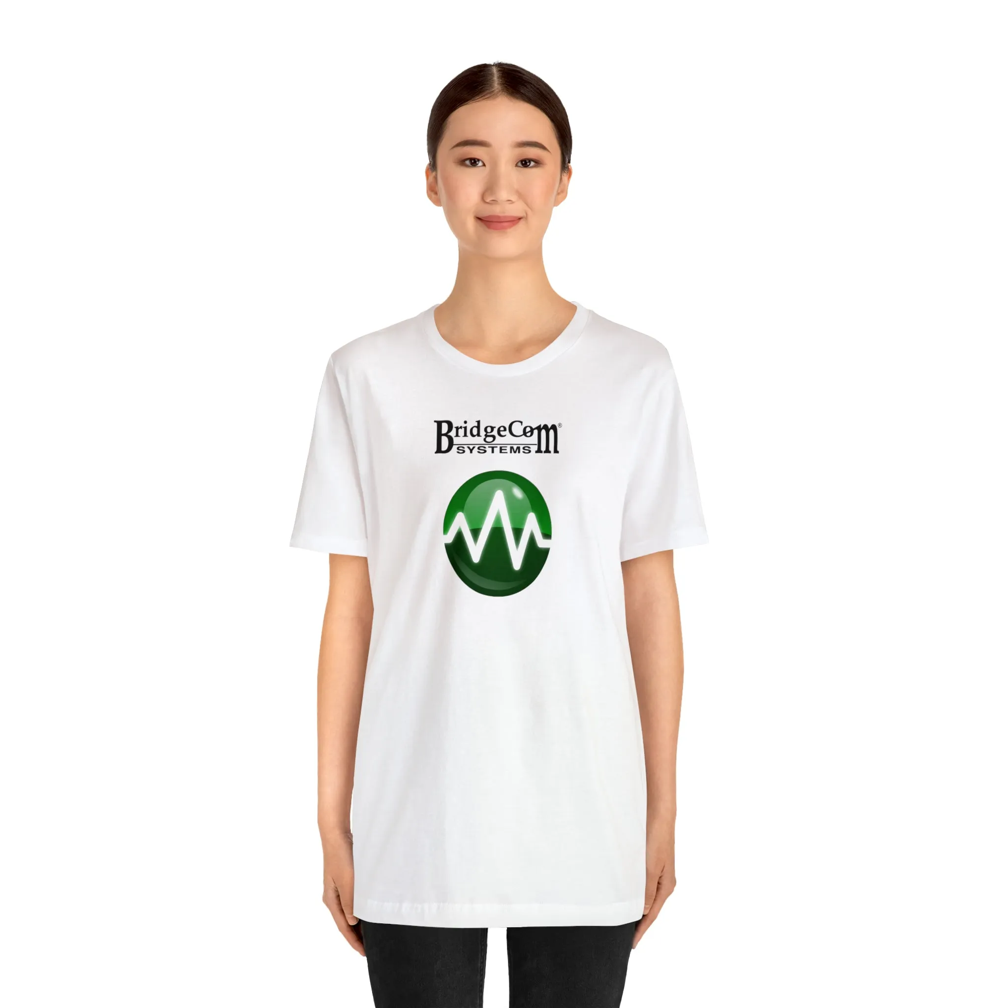 Unisex Short Sleeve BridgeCom Tee - Alternate Logo