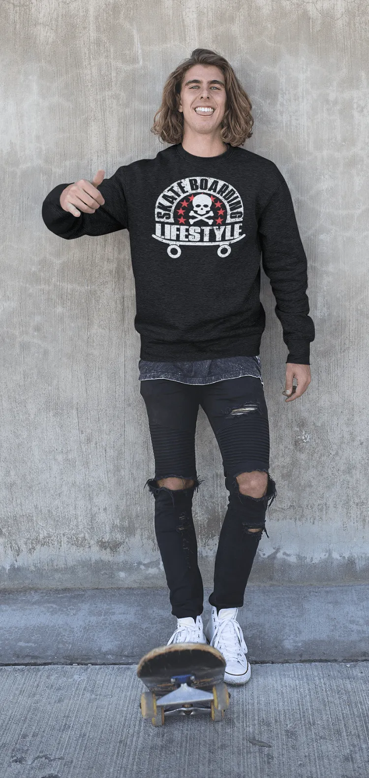 Unisex - Skateboarding Lifestyle, Skater T-shirt