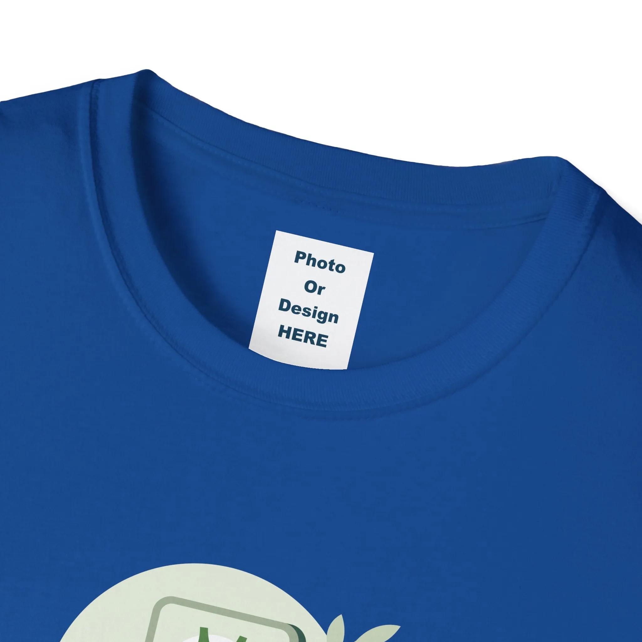 UPRINT-Custom T-Shirt with YOUR Image or Logo!! Softstyle T-Shirt - Your Image or Logo Here