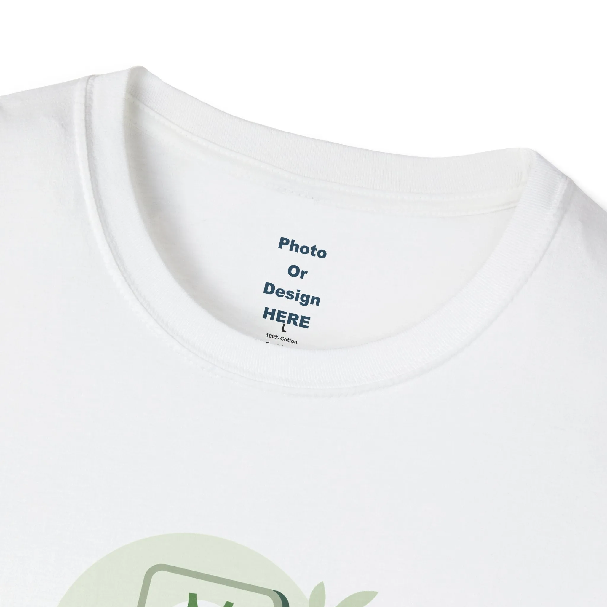 UPRINT-Custom T-Shirt with YOUR Image or Logo!! Softstyle T-Shirt - Your Image or Logo Here